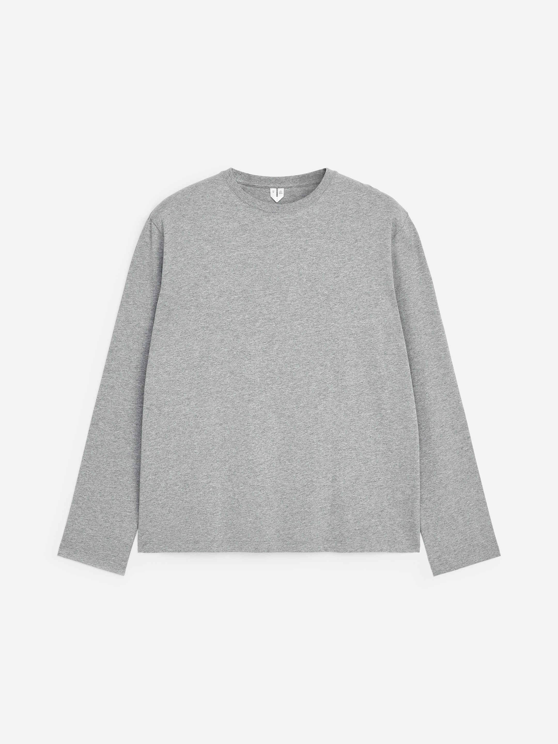 Regular Long-Sleeve T-Shirt - Grey Melange - Regular fit - Men - StillMedia/DescriptiveStillLife - 1
