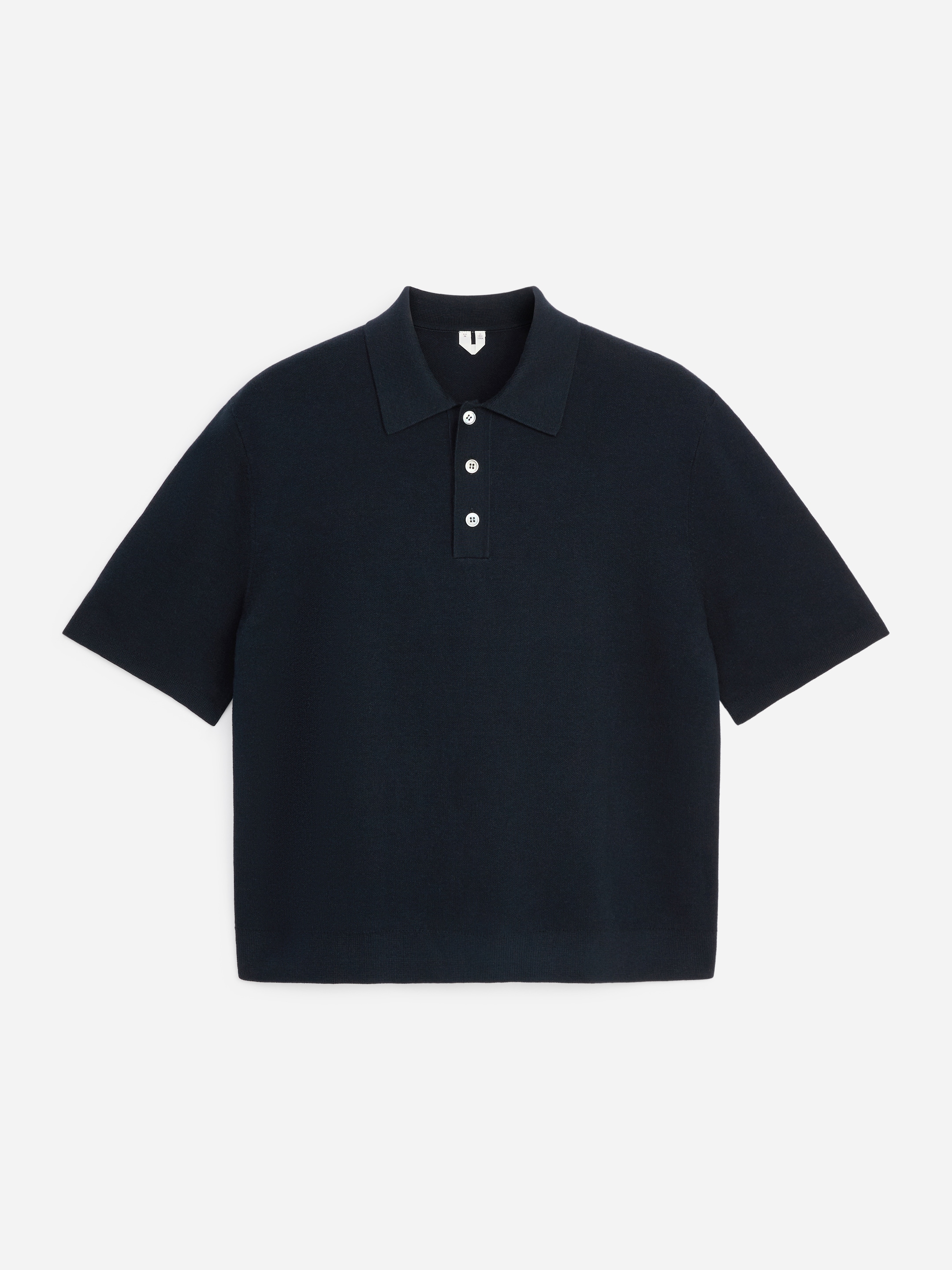Feinstrick-Poloshirt-Blau-19163
