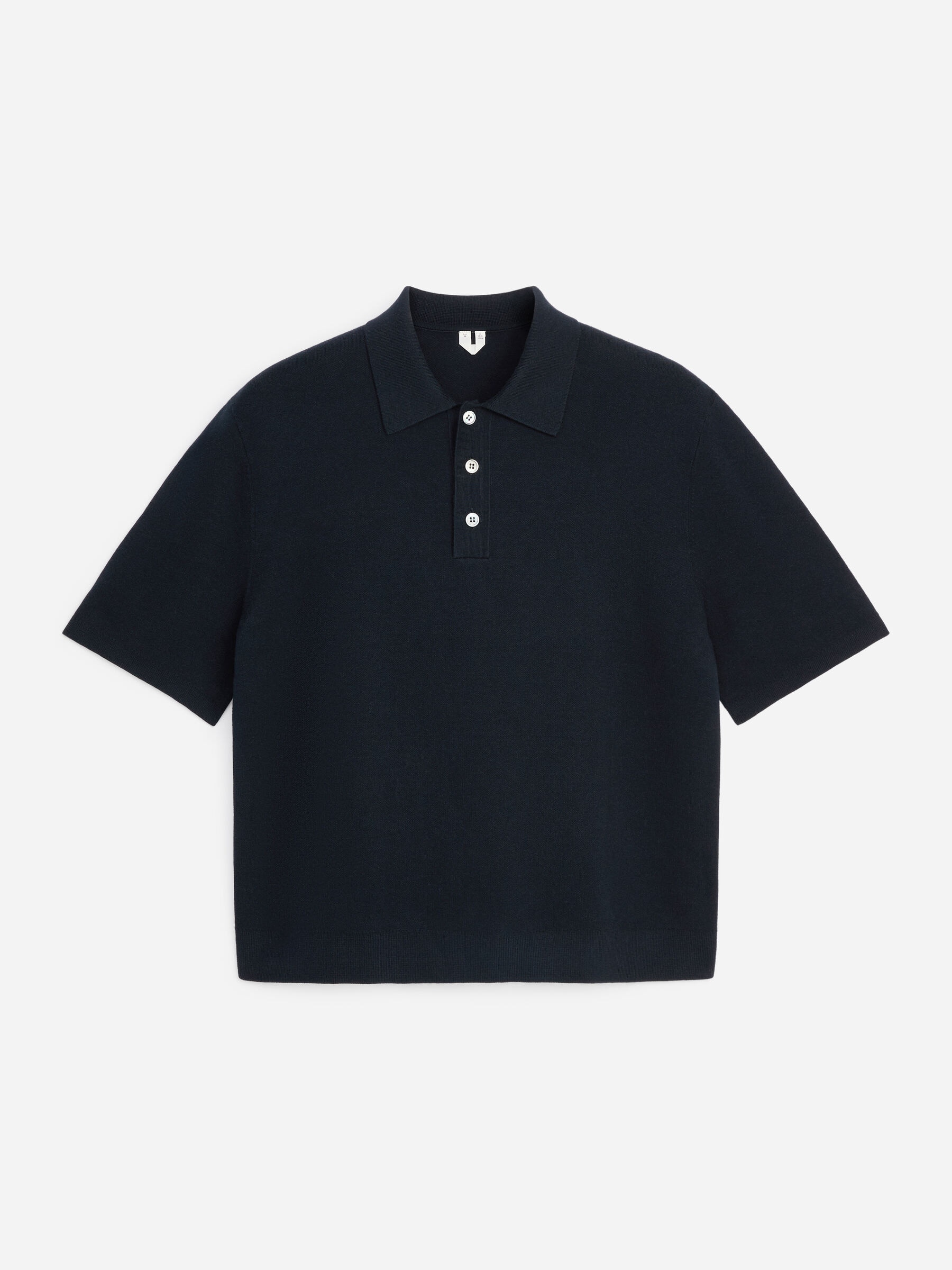 Polo en maille fine - Bleu foncé - Relaxed fit - Homme - StillMedia/DescriptiveStillLife - 1