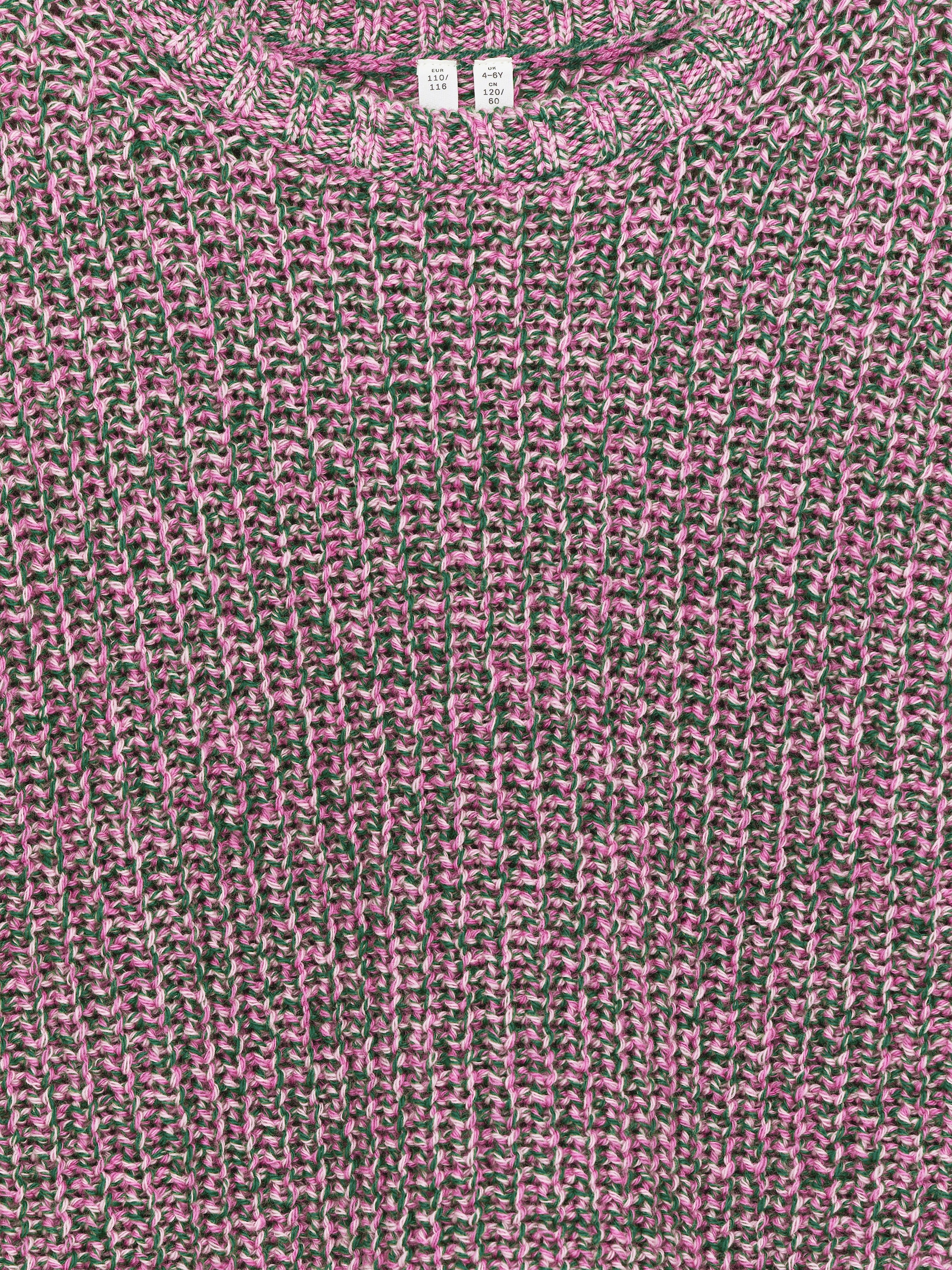 Tröja i ull - Rosa/grön - Relaxed fit - Children - StillMedia/DescriptiveStillLife - 2