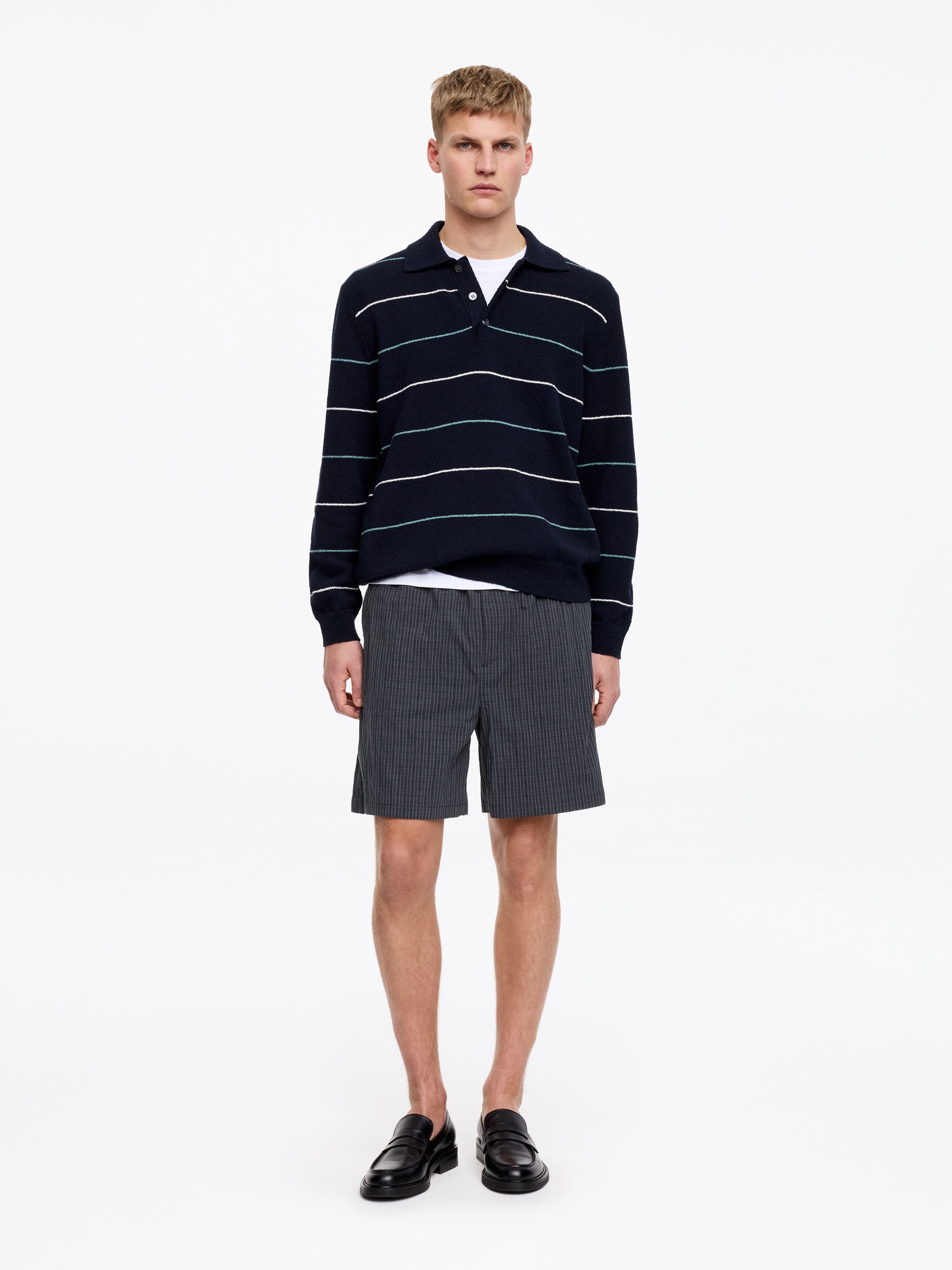 Szorty z mieszanki z bawełną-#272930-18138