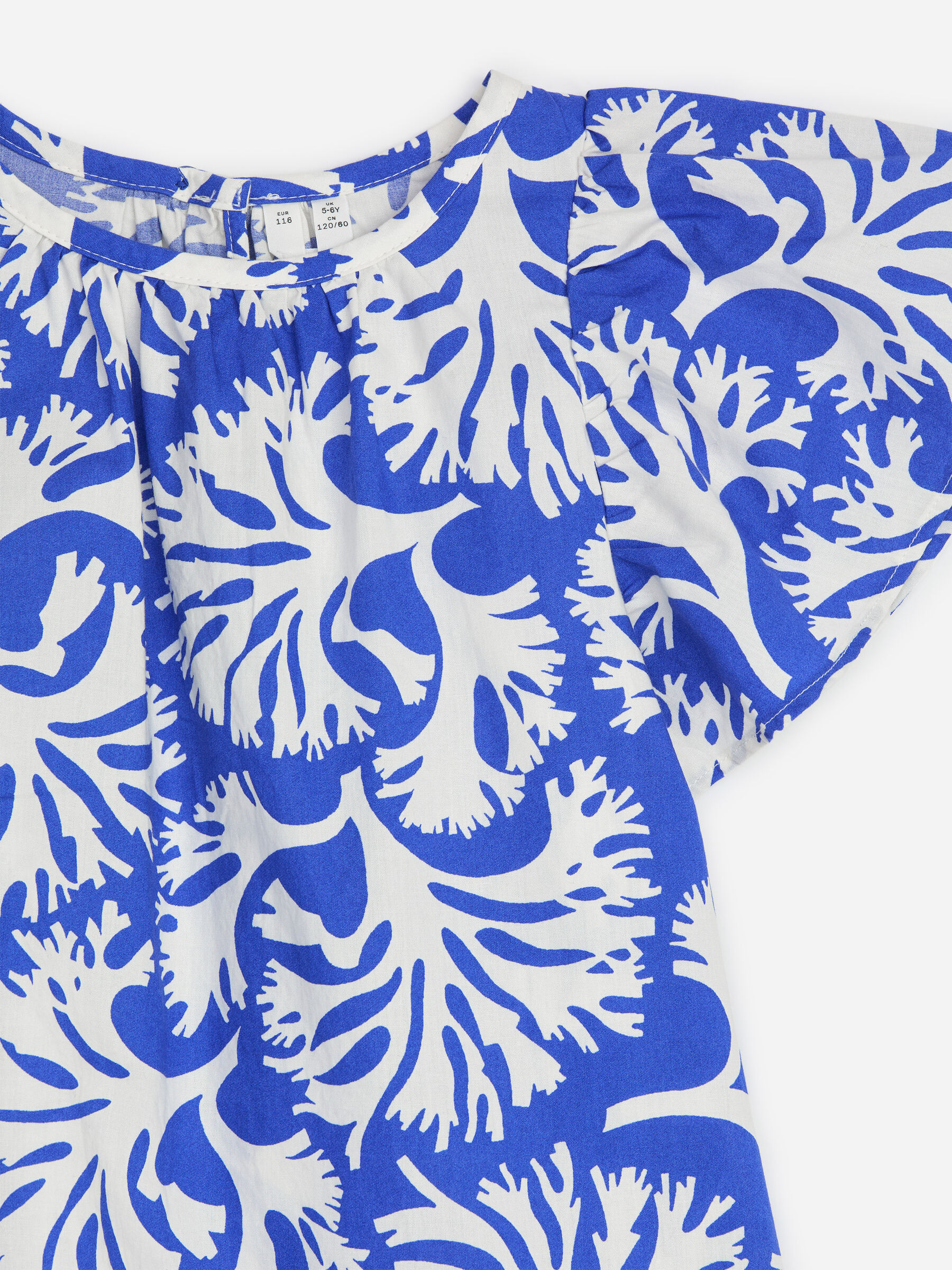 Seersucker Dress - Blue/White - Relaxed fit - Children - StillMedia/DescriptiveDetail - 2