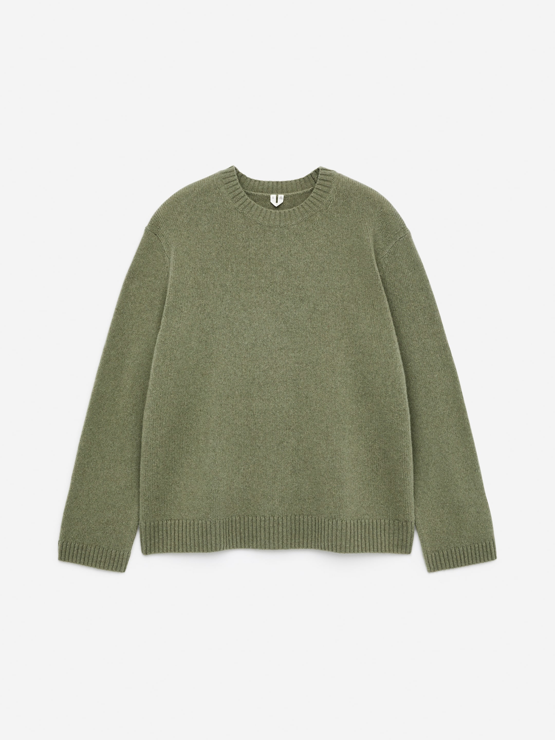Ingrandisci l'immagine: Crew-Neck Wool Jumper - Green - UOMO | H&M CH 1