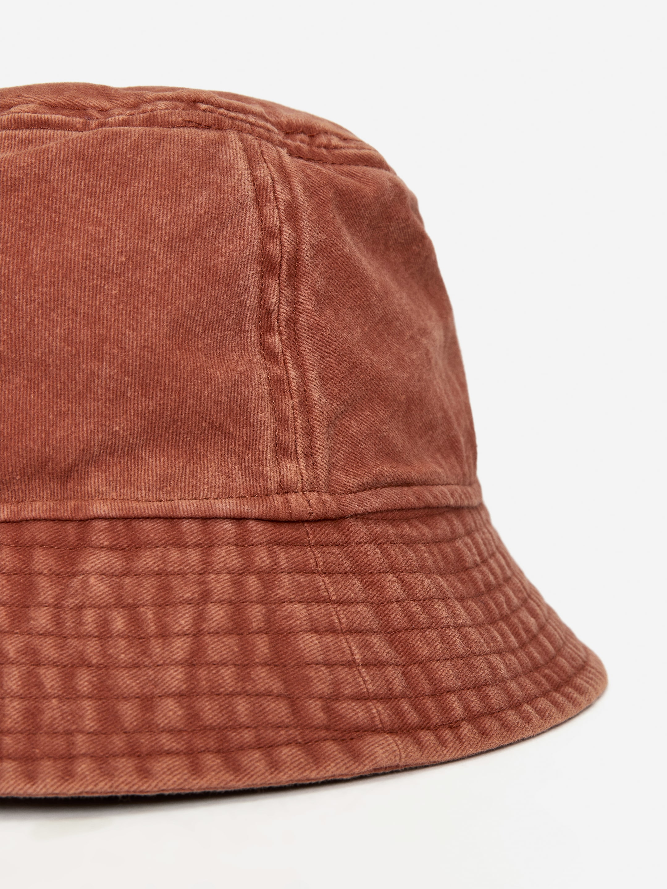 Cotton Bucket Hat - Rust - Women - StillMedia/DescriptiveDetail - 5