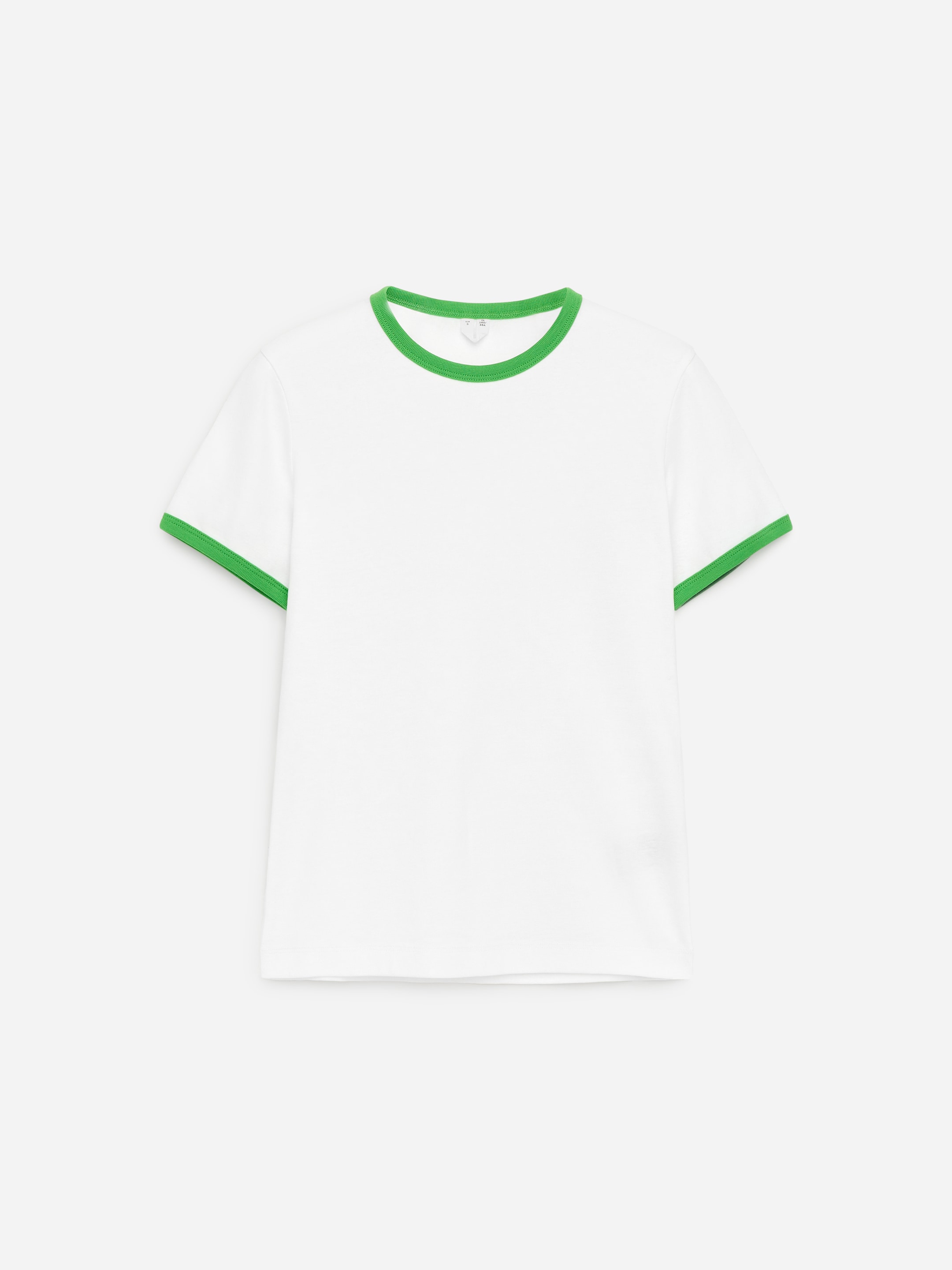 Ribbed T-Shirt-Green-18672