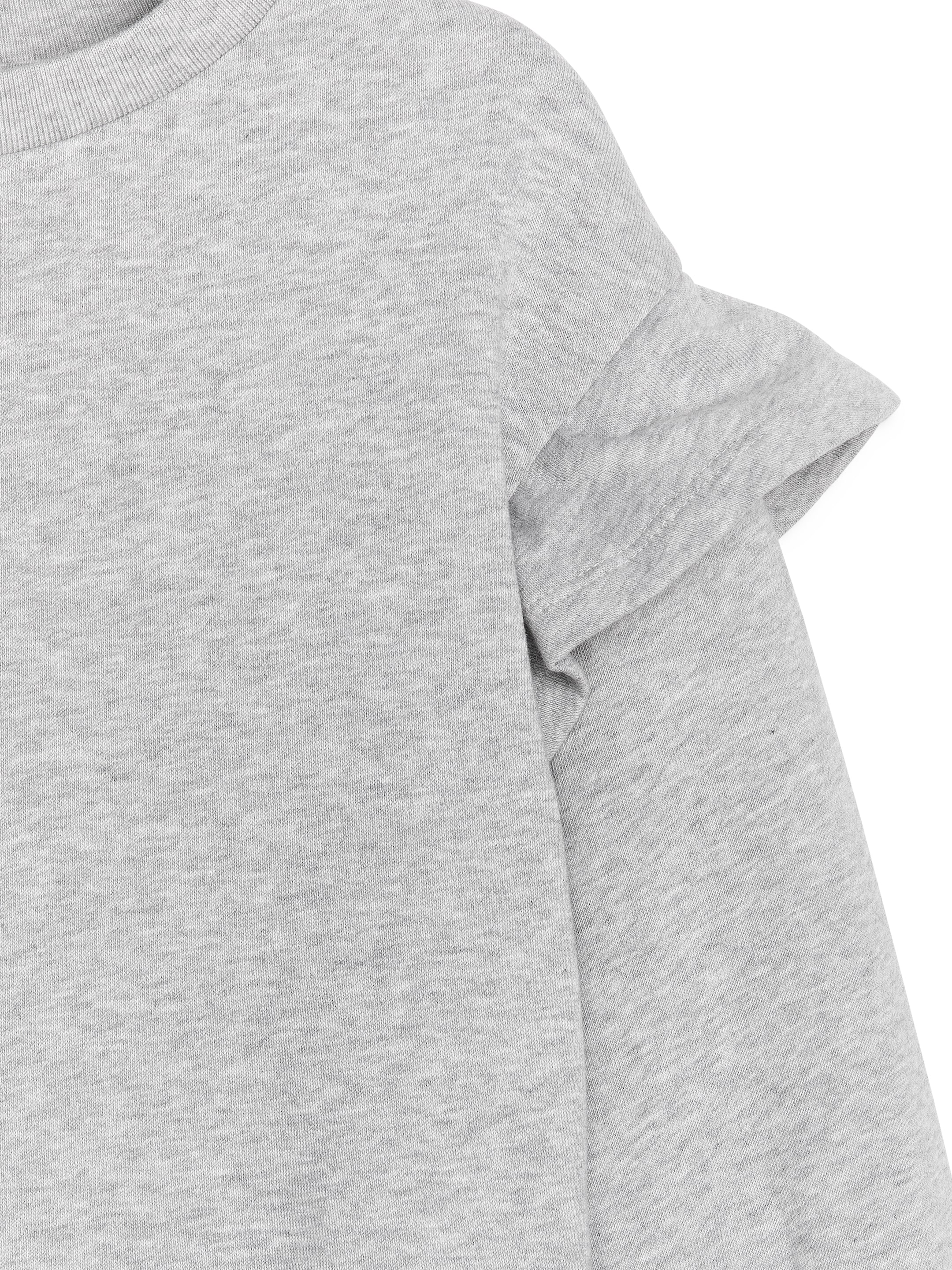 Sweatshirt mit Rüschen - Graumeliert - Loose Fit - Kinder - StillMedia/DescriptiveDetail - 2