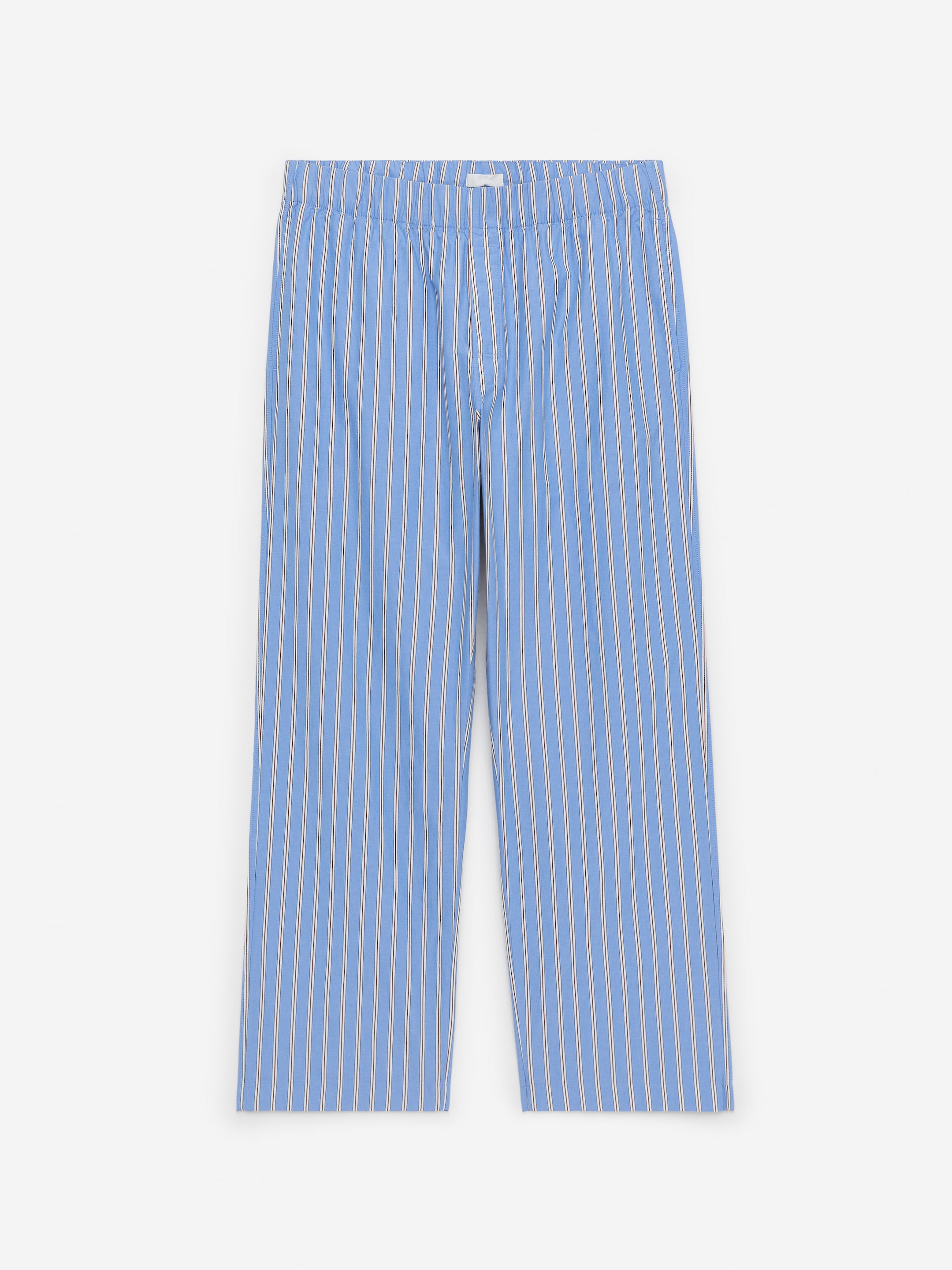Poplin Pyjama Trousers - Blue/Striped - Loose fit - Men - StillMedia/DescriptiveStillLife - 1
