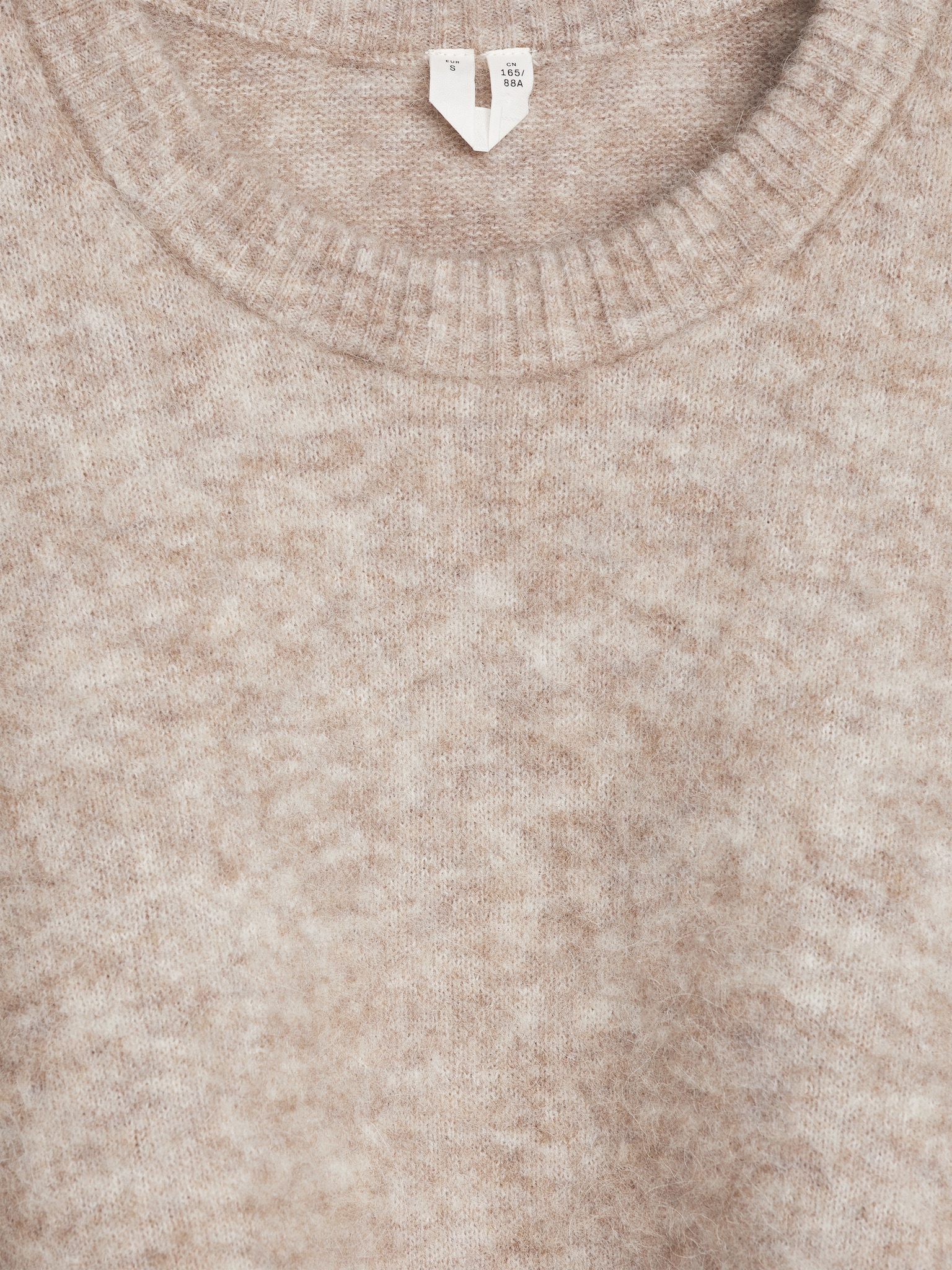 Pullover aus Alpakawolle und Wolle - Beige/Schwarz/Cremeweiß/Rötliches Orange/Hellgrau - 5
