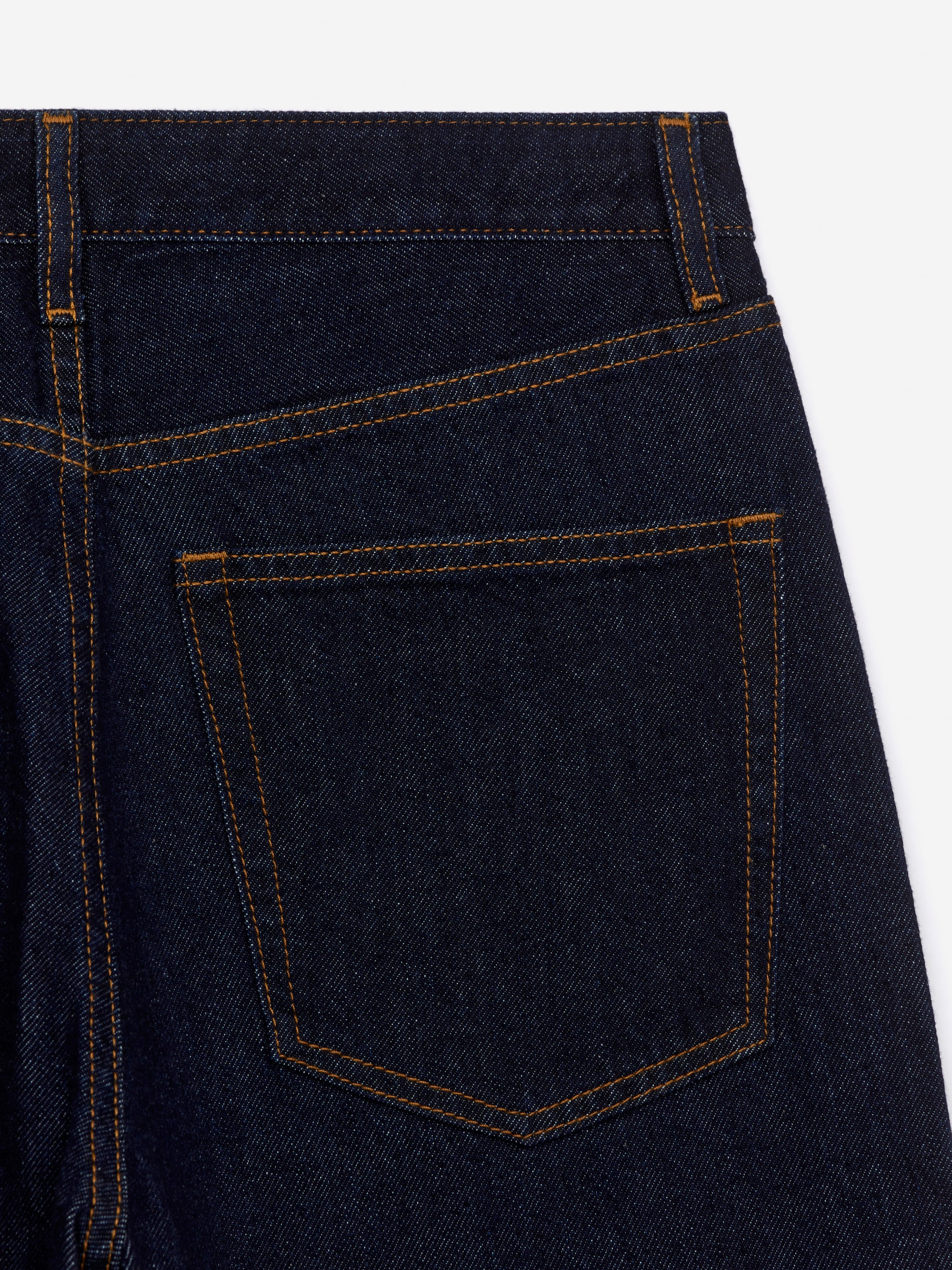 View larger image: CORAL Wide Jeans - Dark Blue - Ladies | H&M GB 6