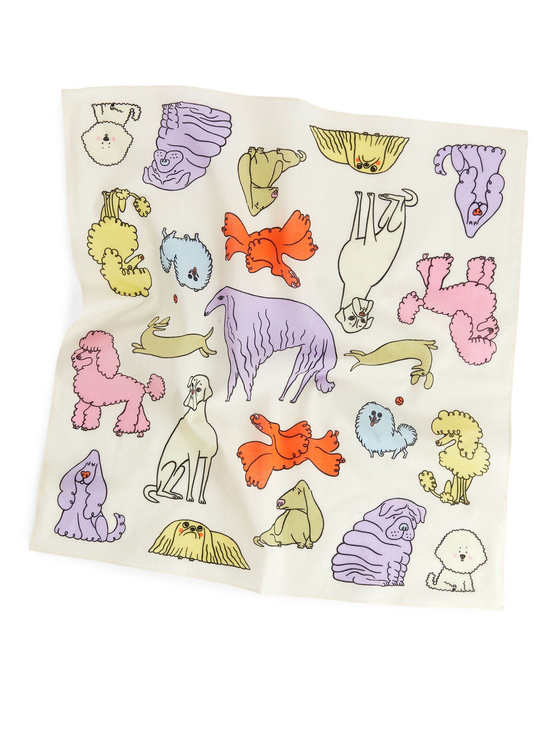 Bandana aus Baumwolle - Cremeweiß/mehrfarbig - Kinder - StillMedia/DescriptiveStillLife - 3