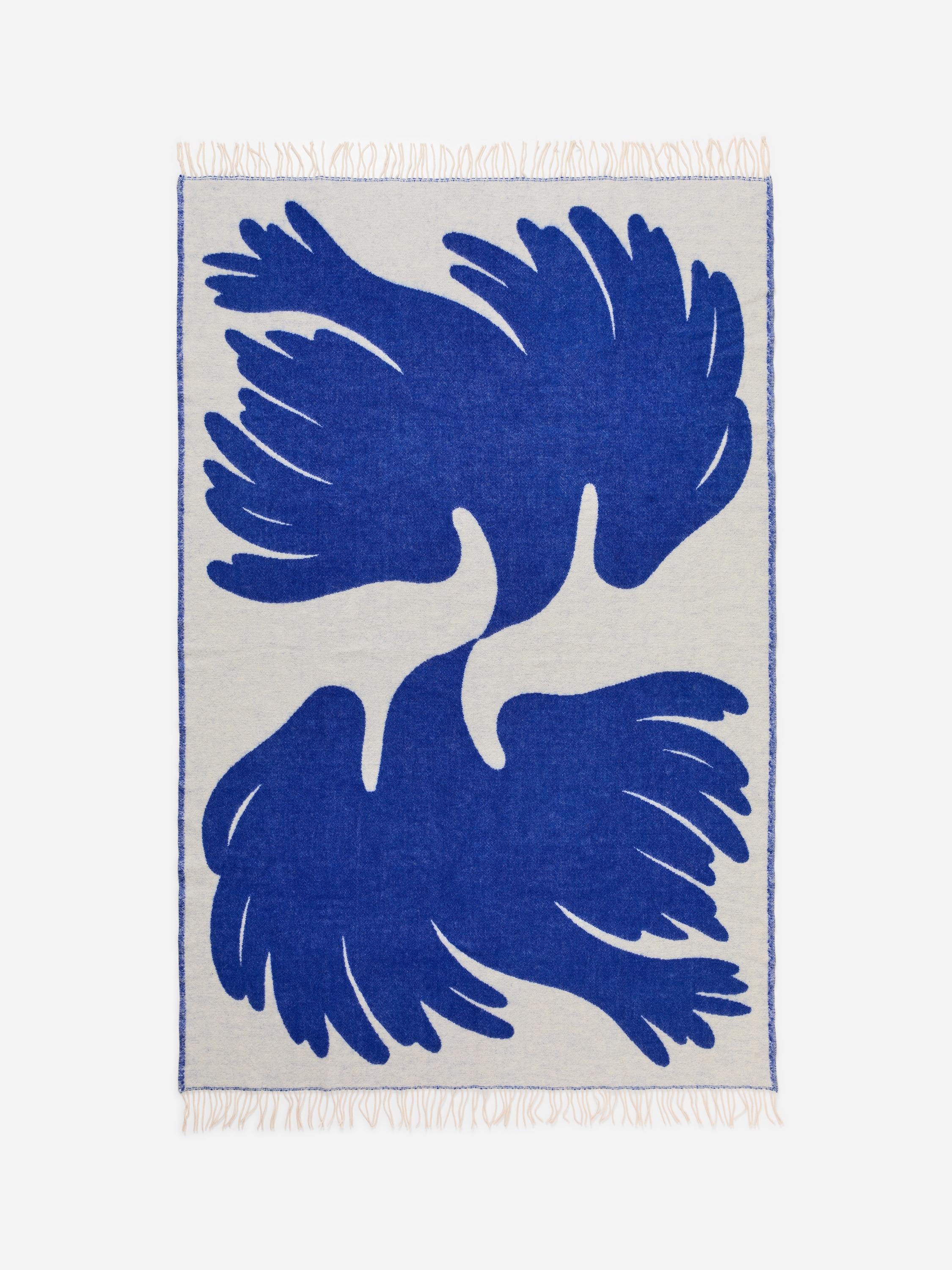 Klippan Wool Blanket – Blue/White – Homeware – ARKET NL