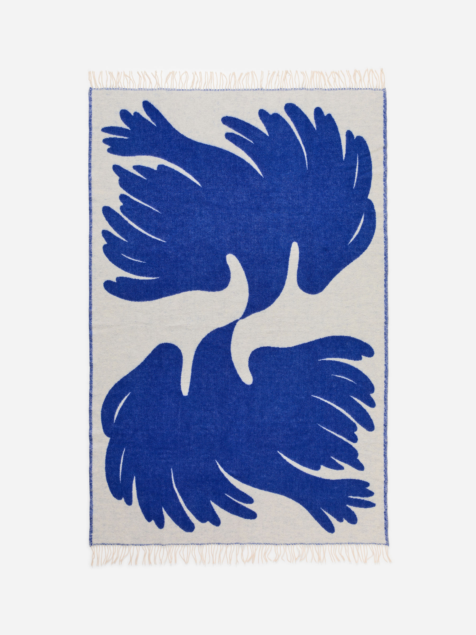 Klippan Wool Blanket - Blue/White - Homeware - StillMedia/DescriptiveStillLife - 3