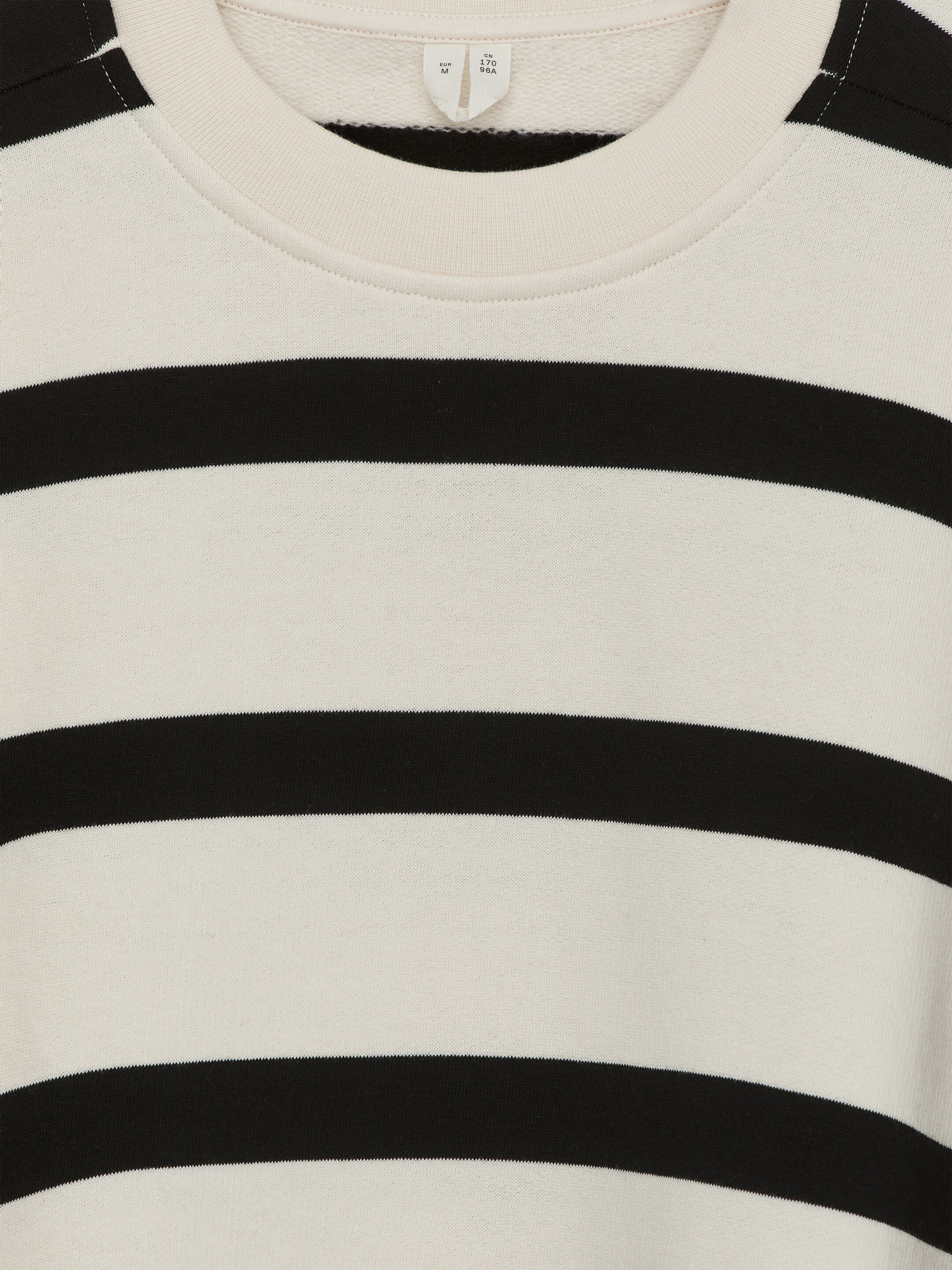 Ver imagem maior: Sweatshirt casual em felpo - Branco/preto - SENHORA | H&M PT 2