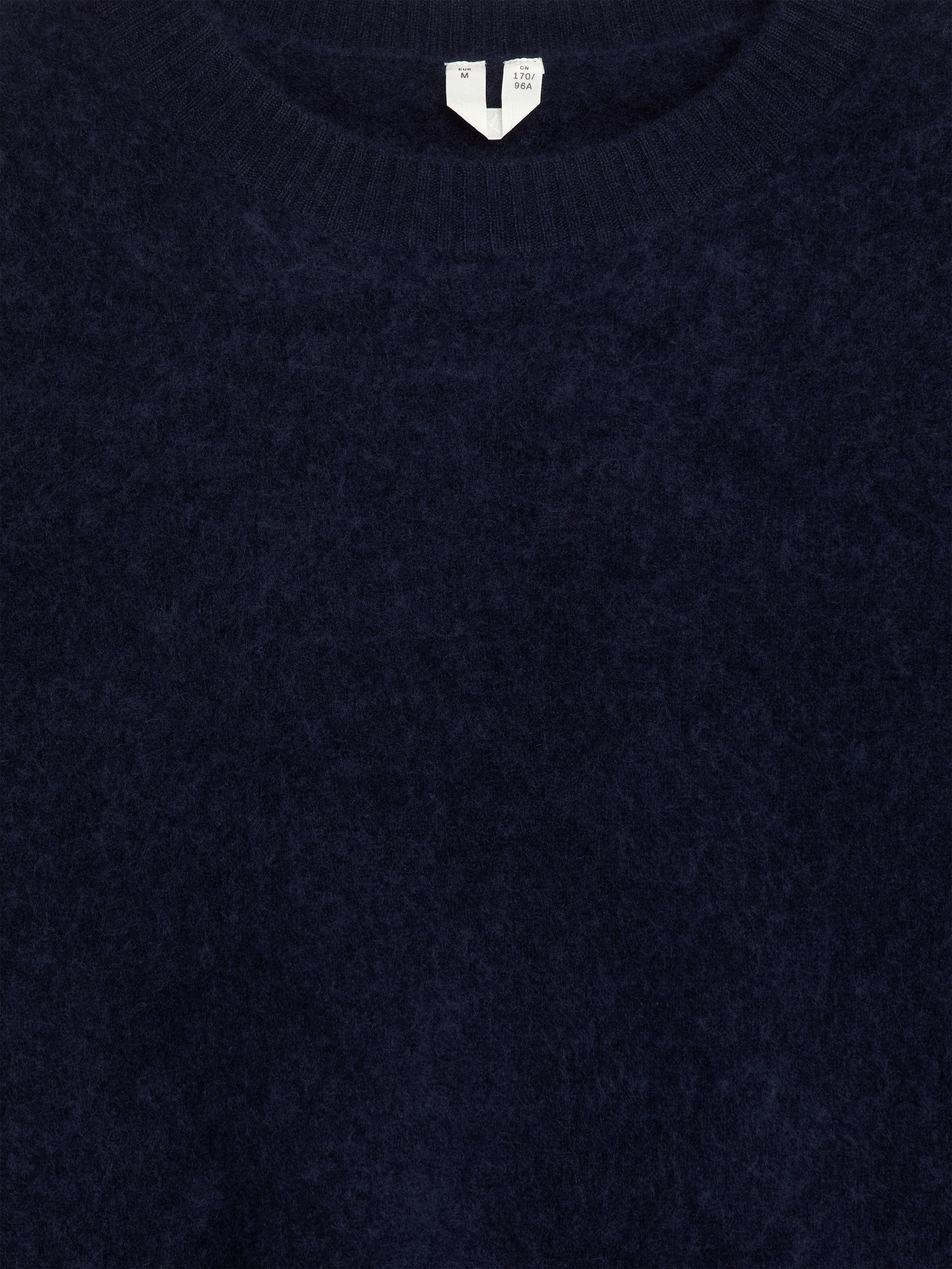 Camiseta de lana de punto - Azul oscuro - Corte estándar - Women - StillMedia/DescriptiveDetail - 1