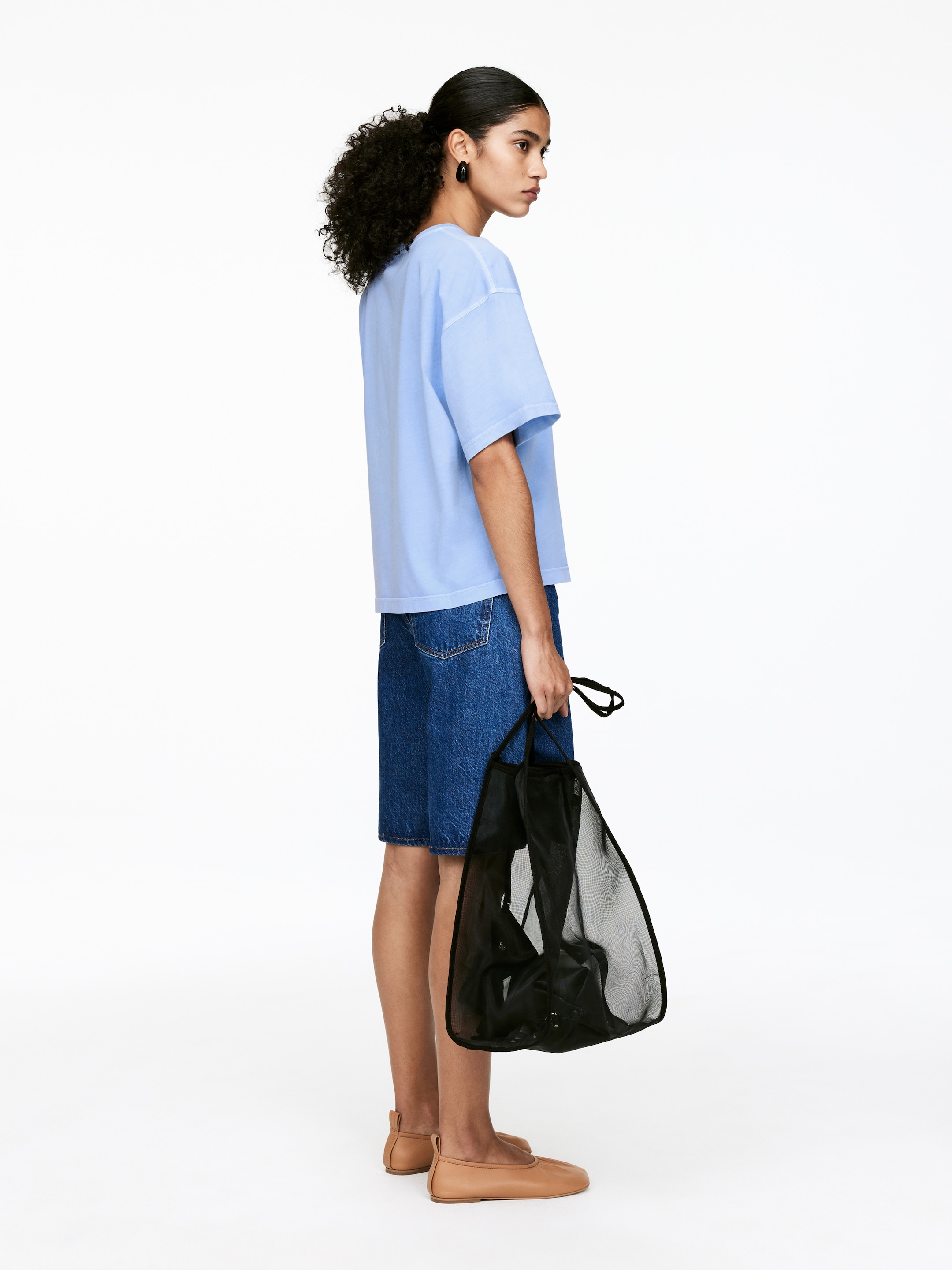 Ver imagen más grande: Camiseta de algodón - Azul claro - MUJER | H&M ES 2