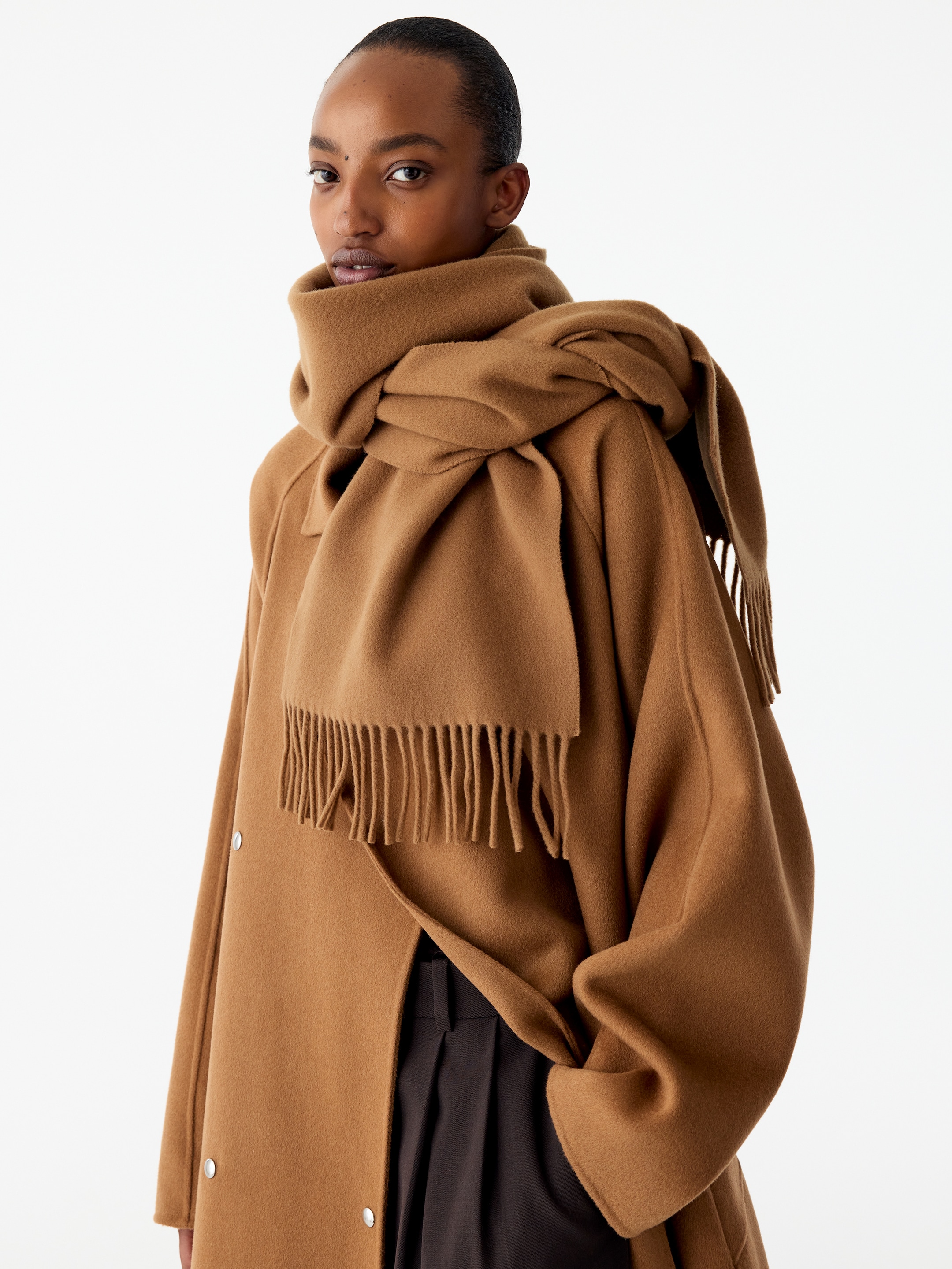 Sciarpa in lana - Marrone - women - StillMedia/Lookbook - 5