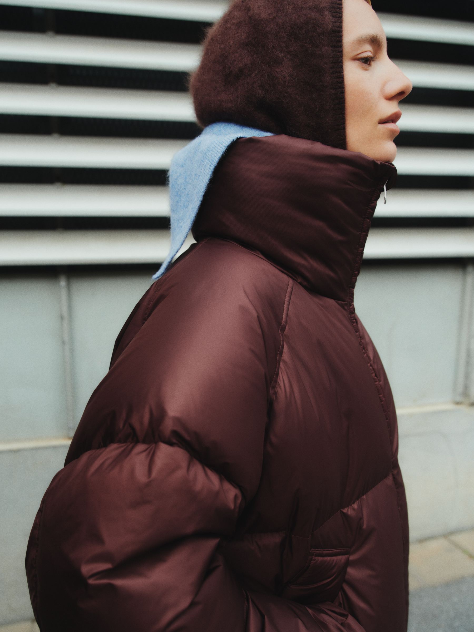 Cashmere Hood - Brown - Women - StillMedia/Environmental - 1