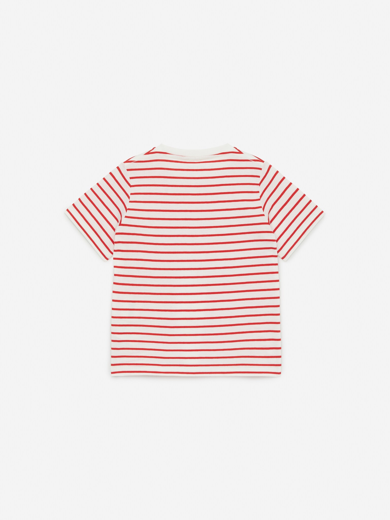 Stripe T-Shirt - Red/White/Blue/White/Yellow/White - 3
