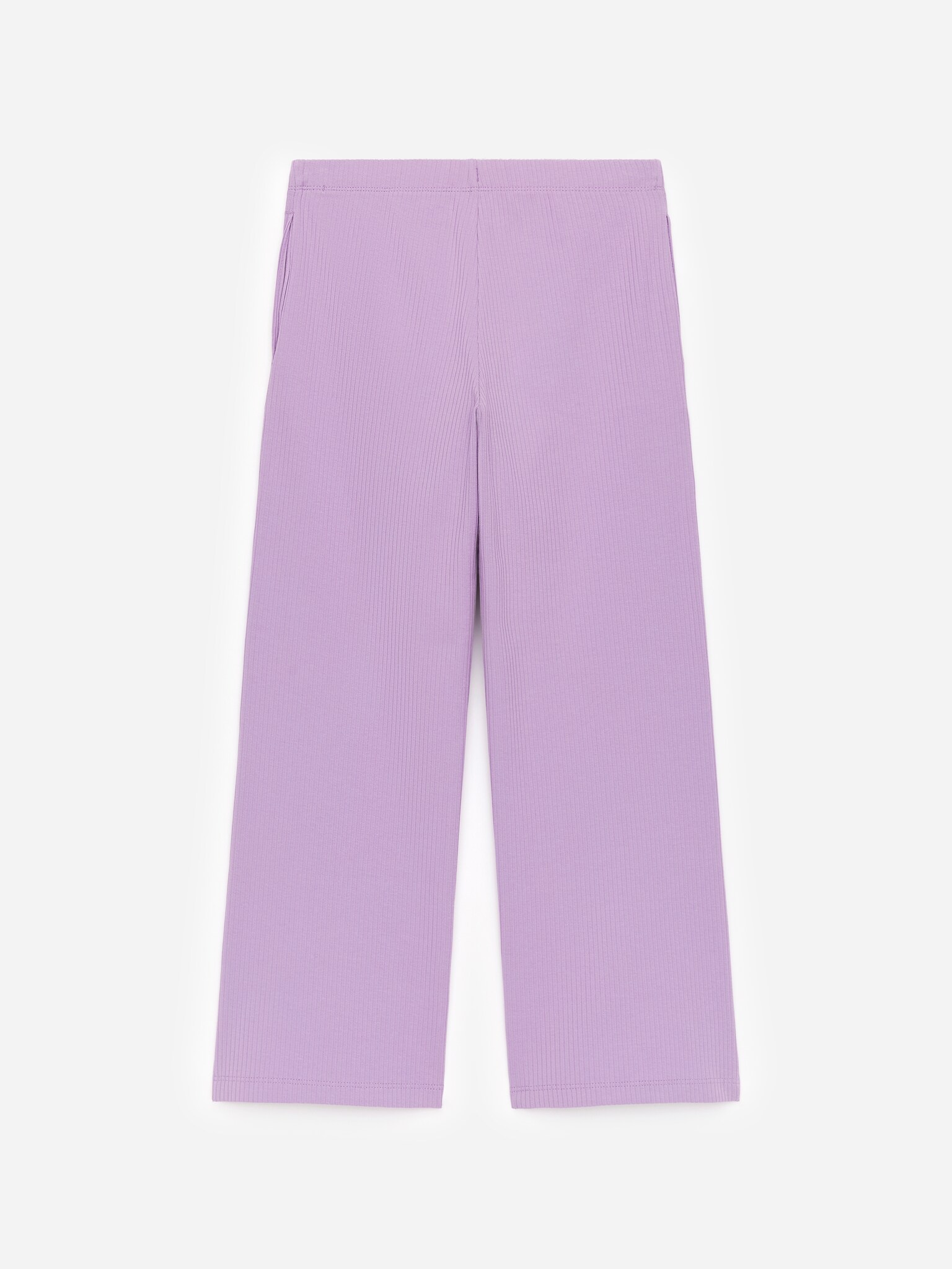Pantalon côtelé en coton - Mauve/Rose/Bleu/Bordeaux - 3