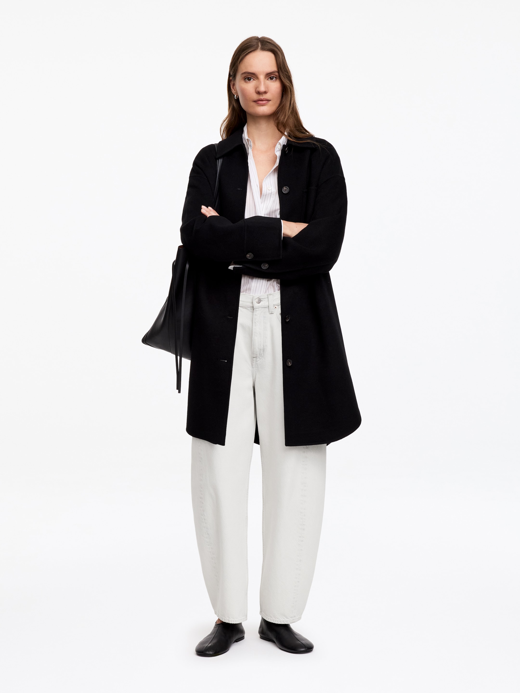 Vaqueros de pernera barril BLOOM - Blanco roto - Corte relajado - Women - StillMedia/Lookbook - 12