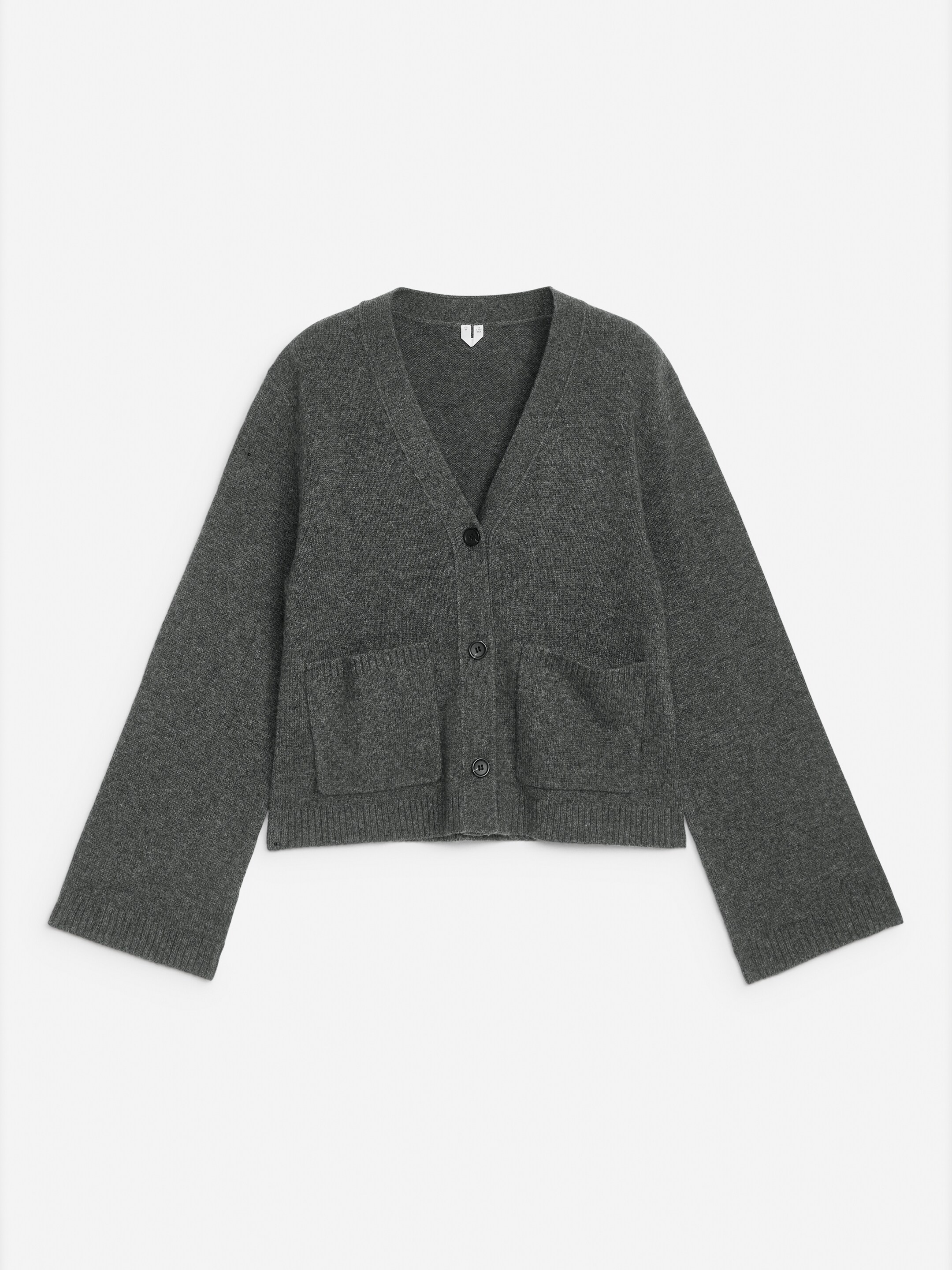 Visualizza immagine più grande: Cardigan in lana - Grigio scuro - DONNA | H&M IT 5
