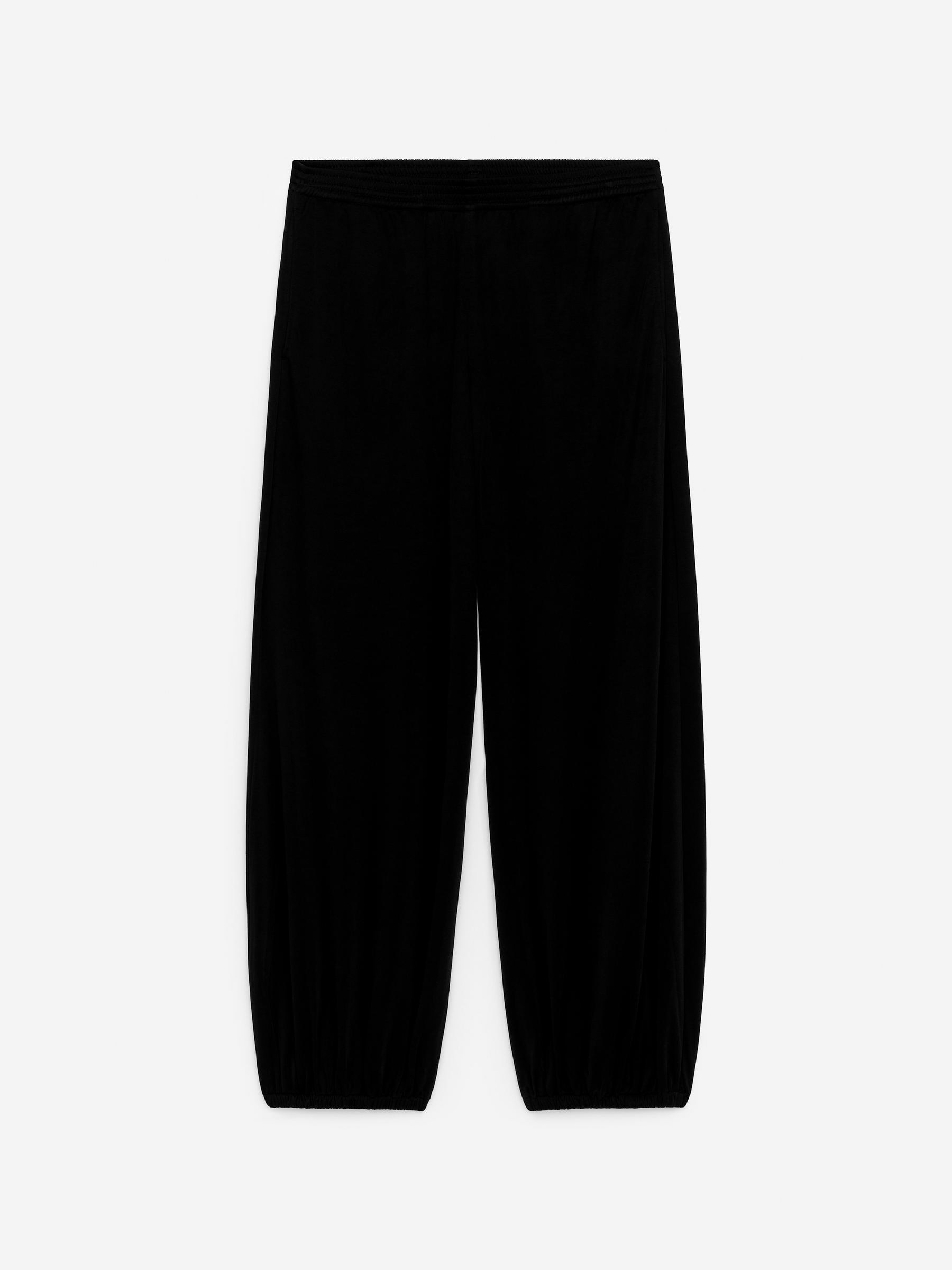 Balloon Trousers-Black-17297