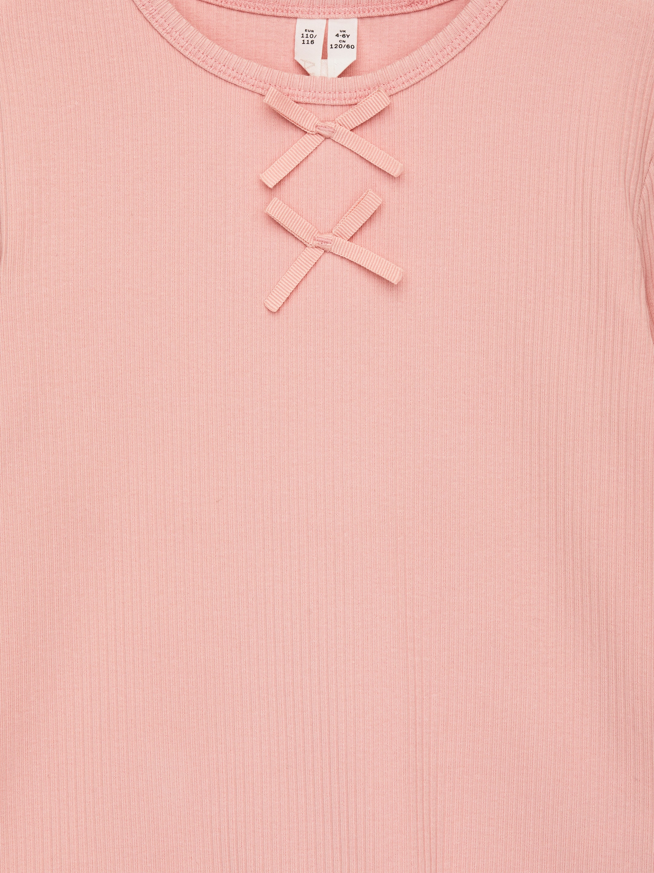 Grösseres Bild ansehen: Oberteil mit Schleifen - Rosa - KINDER | H&M CH 3