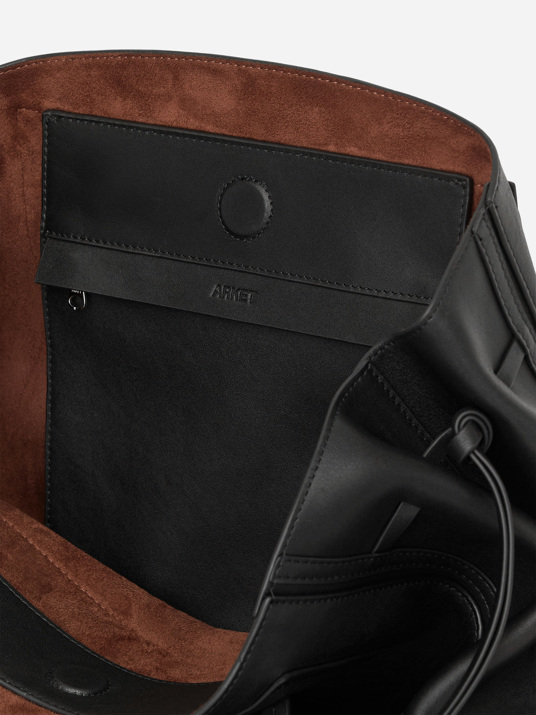 Sac fourre-tout en cuir - Noir - Femme - StillMedia/DescriptiveDetail - 4