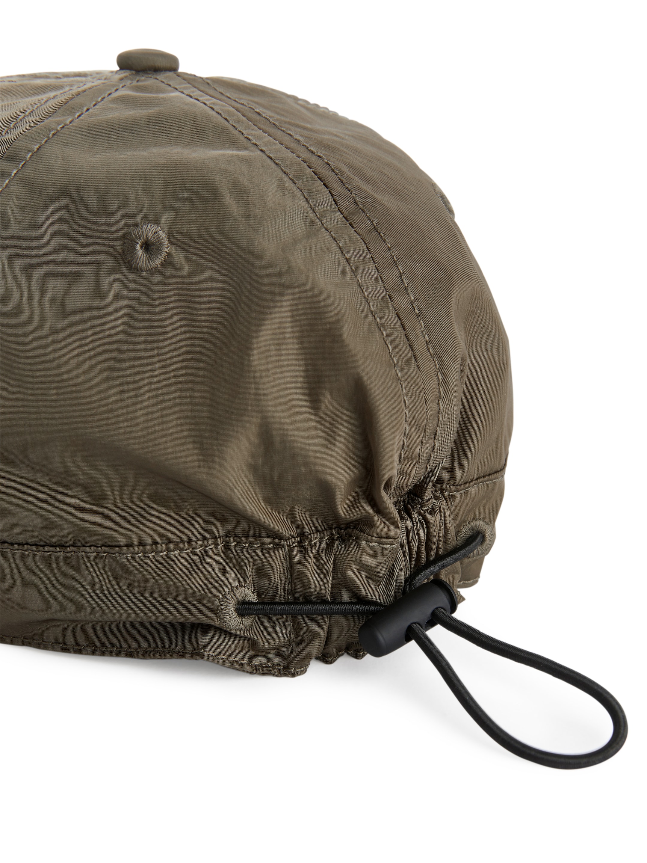 Nylon Cap - Khaki Green - Women - StillMedia/DescriptiveDetail - 2