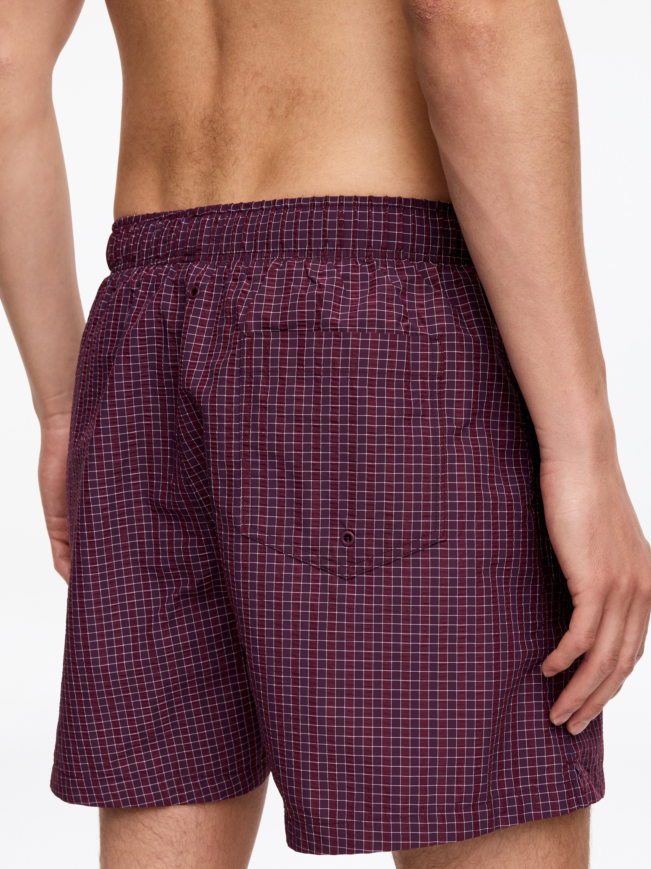 Short de bain imprimé - Violet/Carreaux - Homme - StillMedia/Lookbook - 3