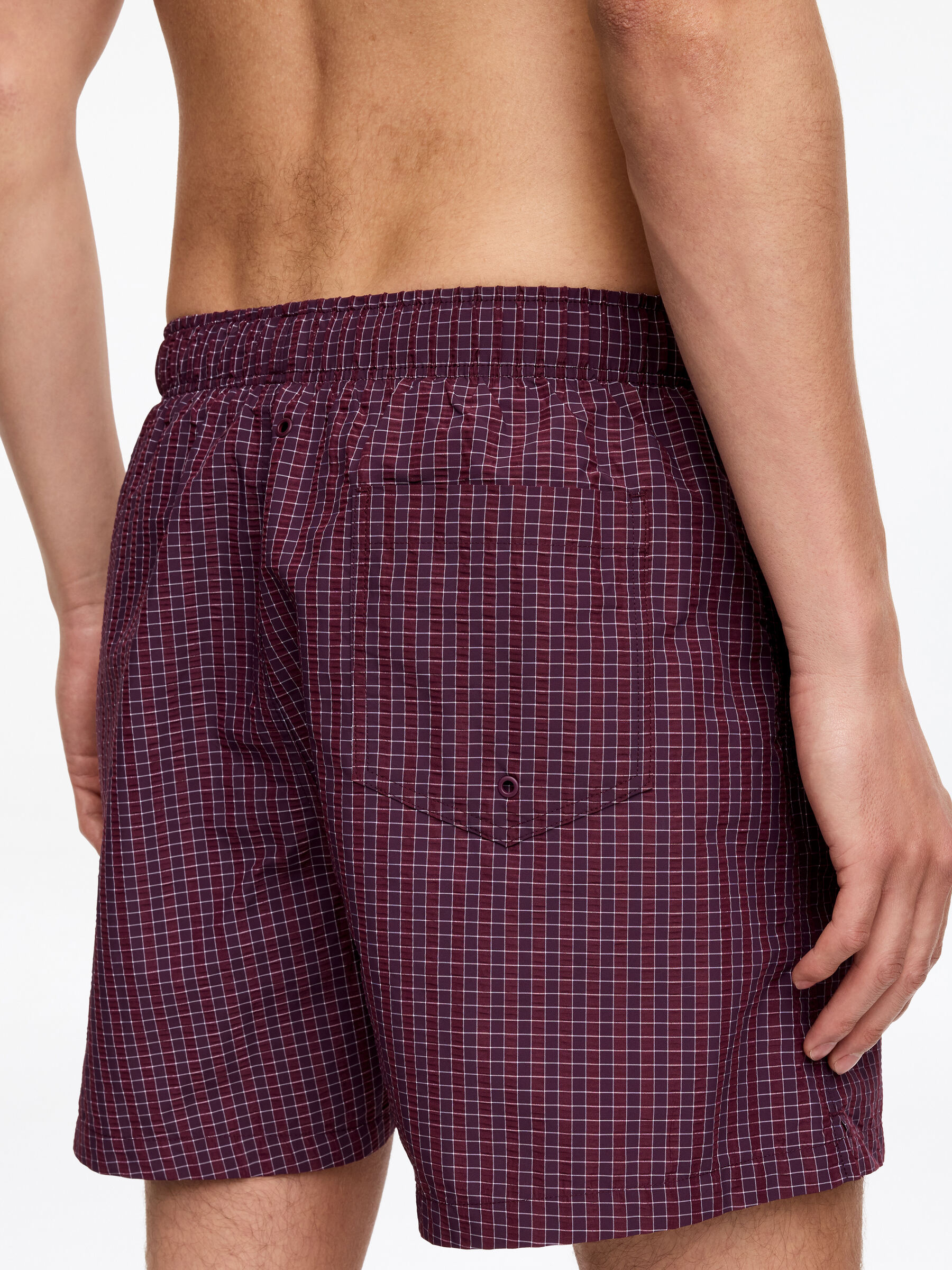 Badeshorts mit Allover-Print - Lila/Karos - Herren - StillMedia/Lookbook - 3