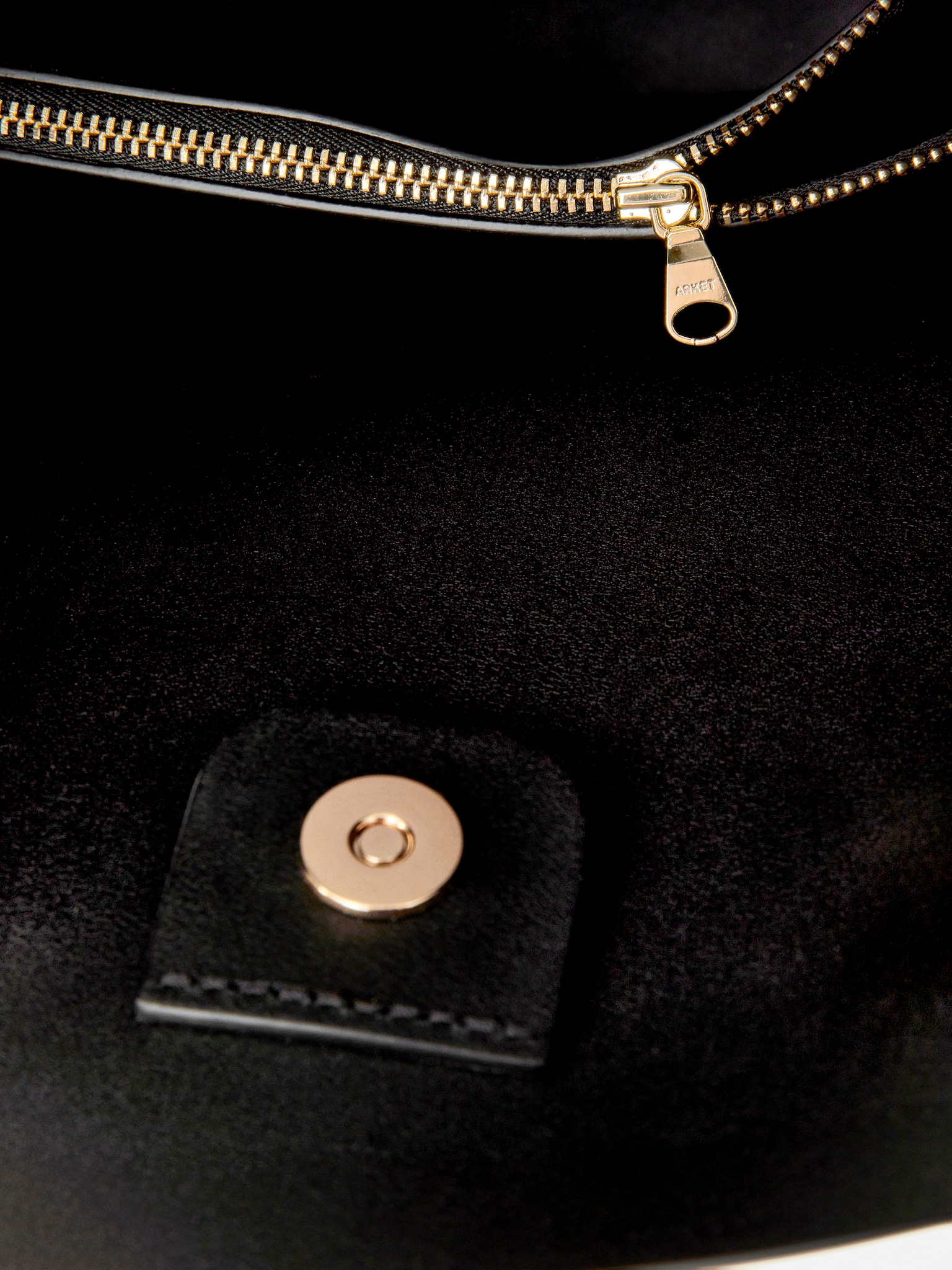 Sac fourre-tout - Noir/Marron foncé - 3