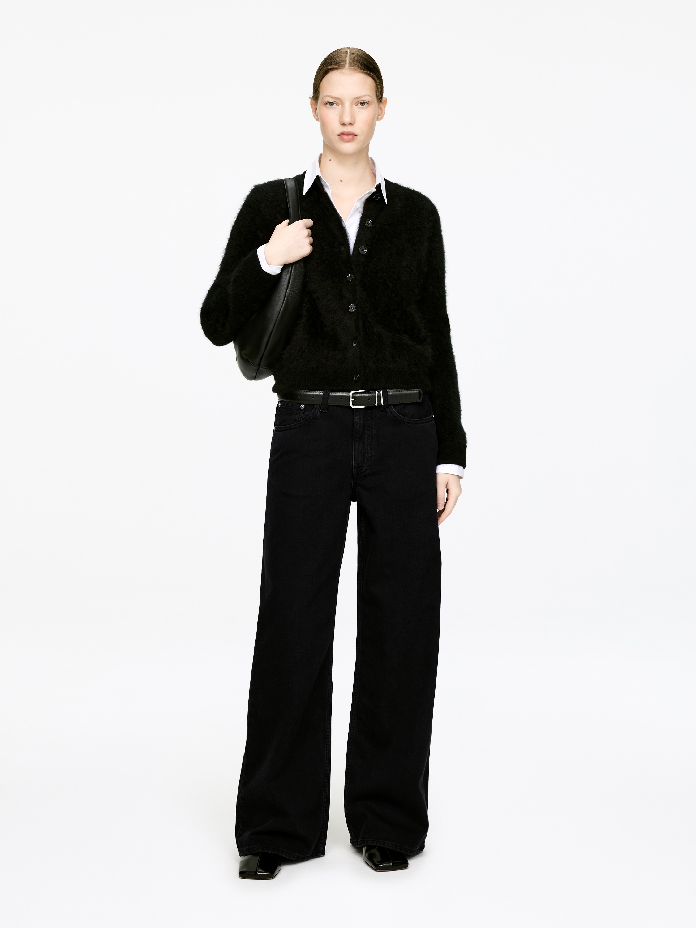 CLOUD Loose Wide Jeans - Black/Dark Red/Blue/Mid Blue/Grey/Dark Blue