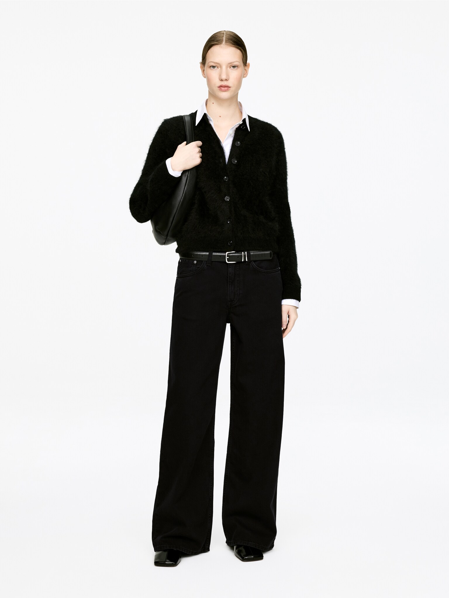 Jean large ample CLOUD - Noir/Bleu moyen/Bleu/gris/Bleu moyen/Bleu foncé/Bleu foncé/Bleu délavé - 1