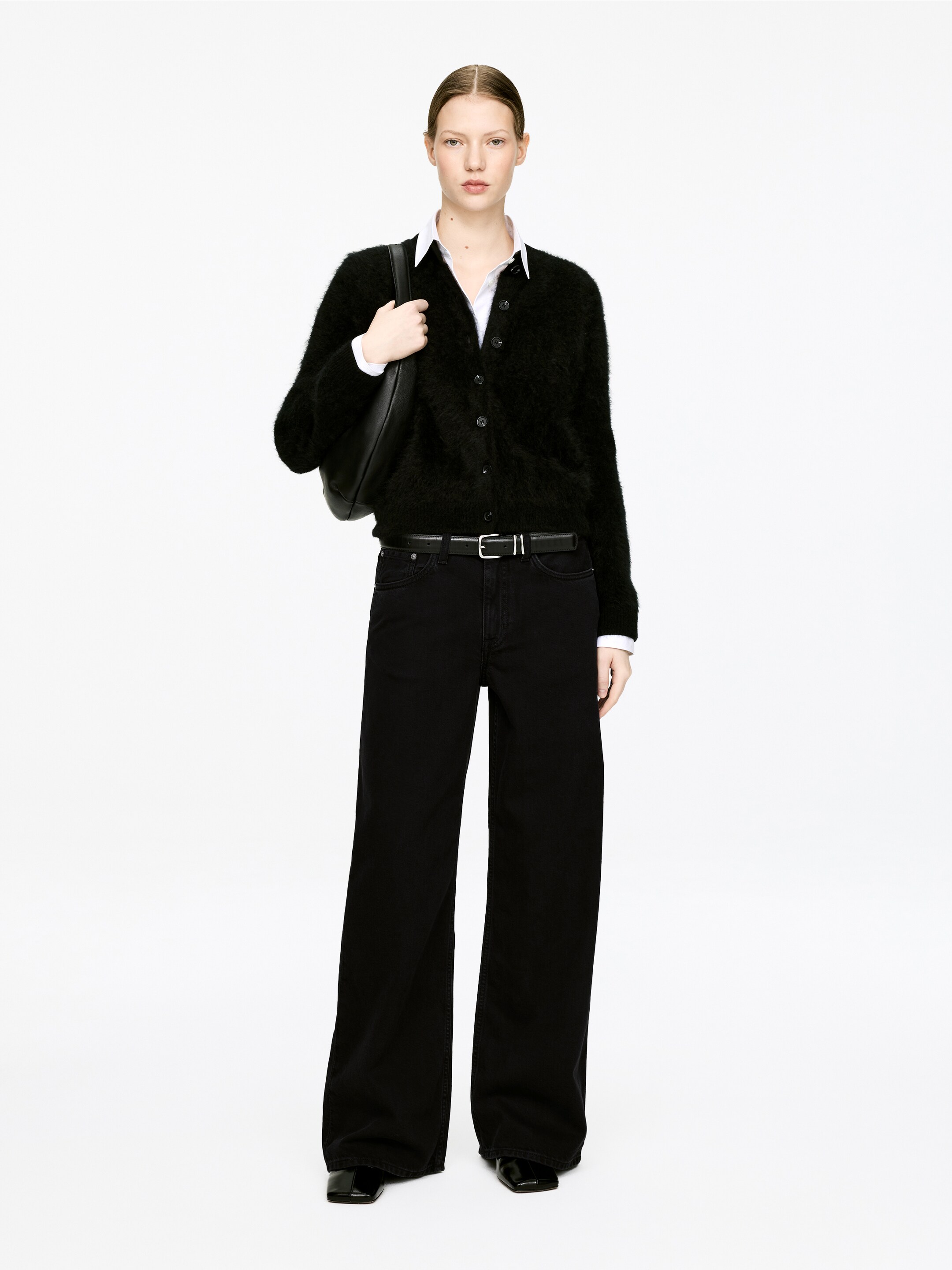 Visualizza immagine più grande: Jeans CLOUD loose wide - Nero - DONNA | H&M IT 1