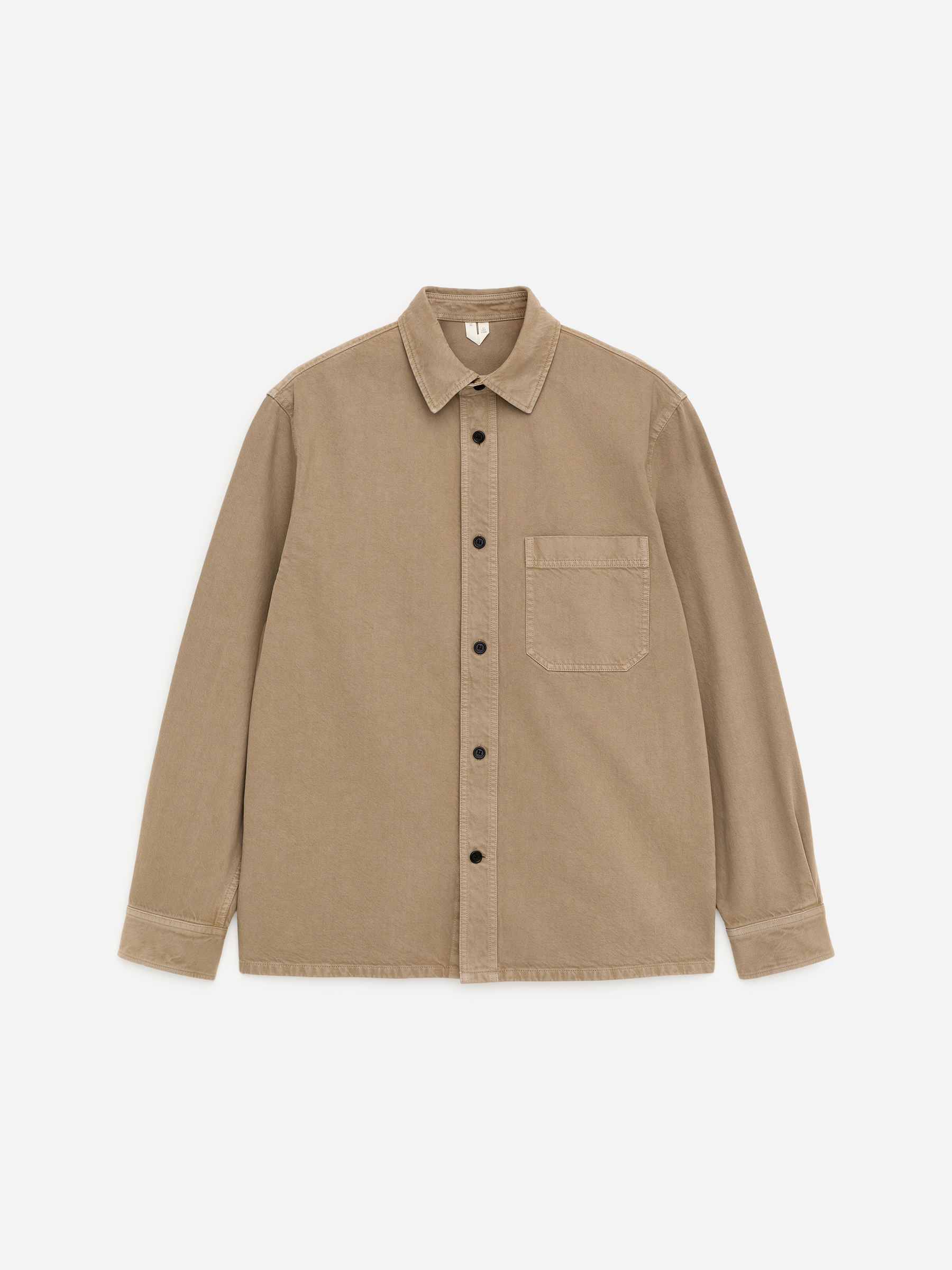 Overshirt aus Baumwolle-#91856F-18126