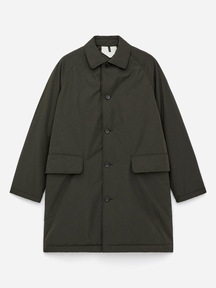 Arket Hombre Verde Abrigo Con Ligero Acolchado -, 52