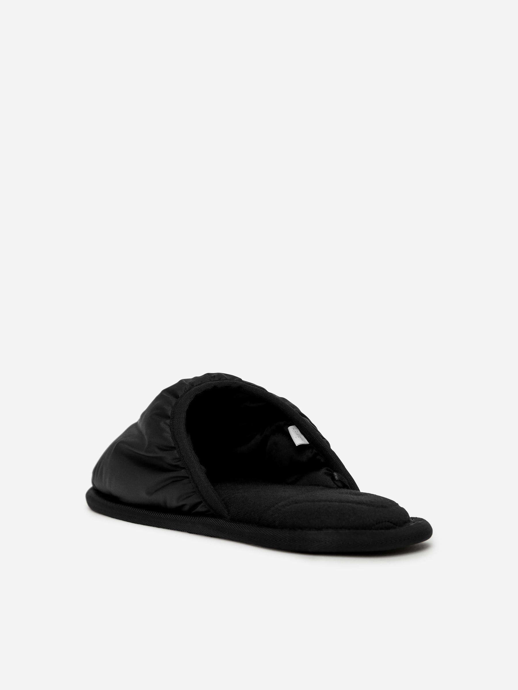 Padded Lounge Slippers - Black - Men - StillMedia/DescriptiveStillLife - 4