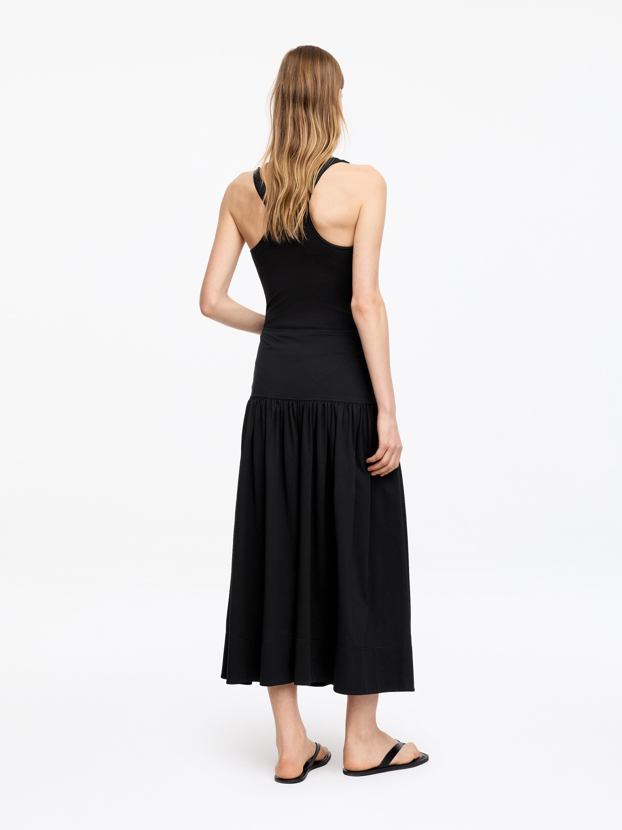 A-Line Midi Skirt - Black - Regular fit - Women - StillMedia/Lookbook - 3