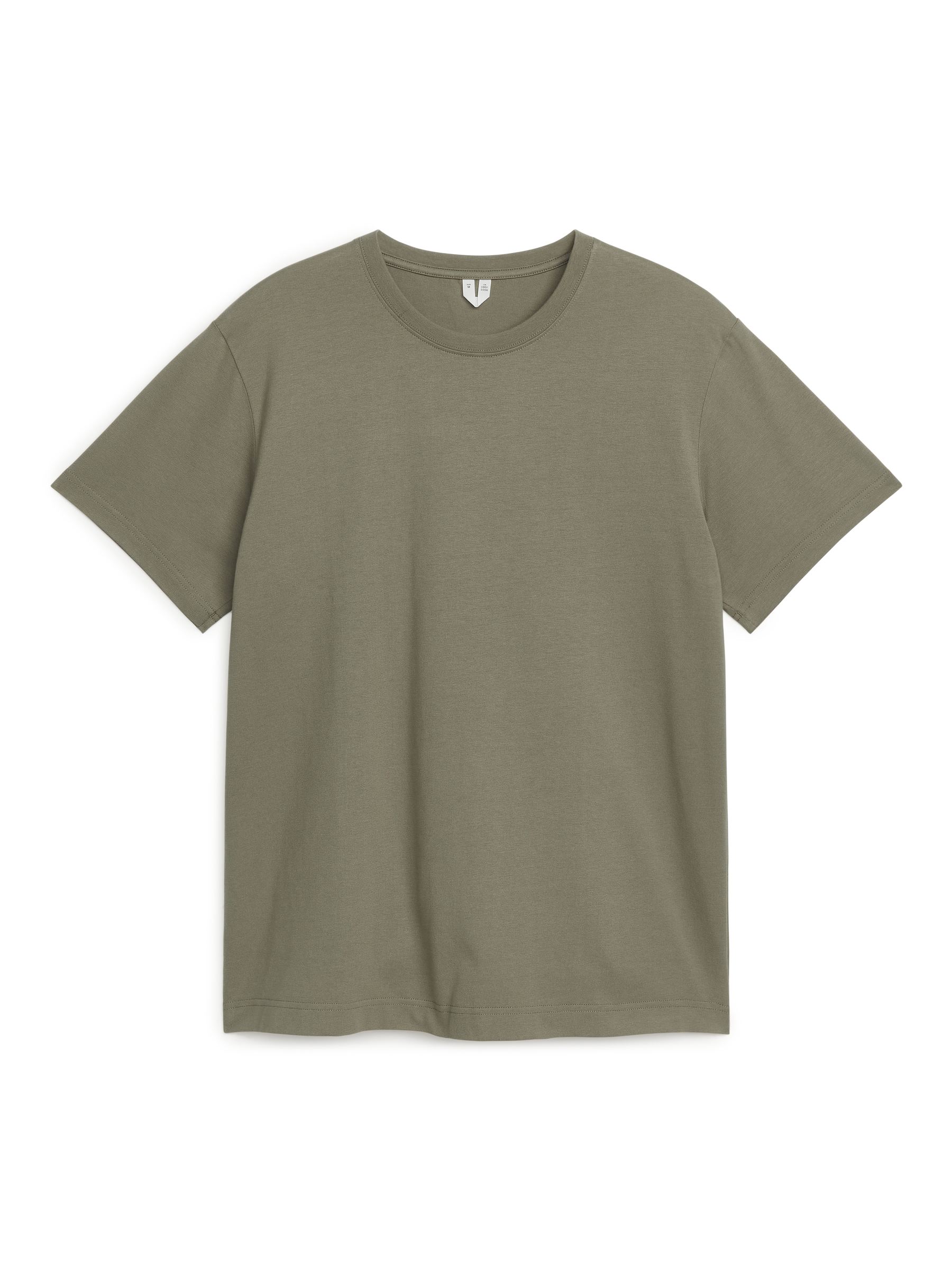 Lockeres T-Shirt, 220 GSM - Taupe - Regular Fit - Herren - StillMedia/DescriptiveStillLife - 1