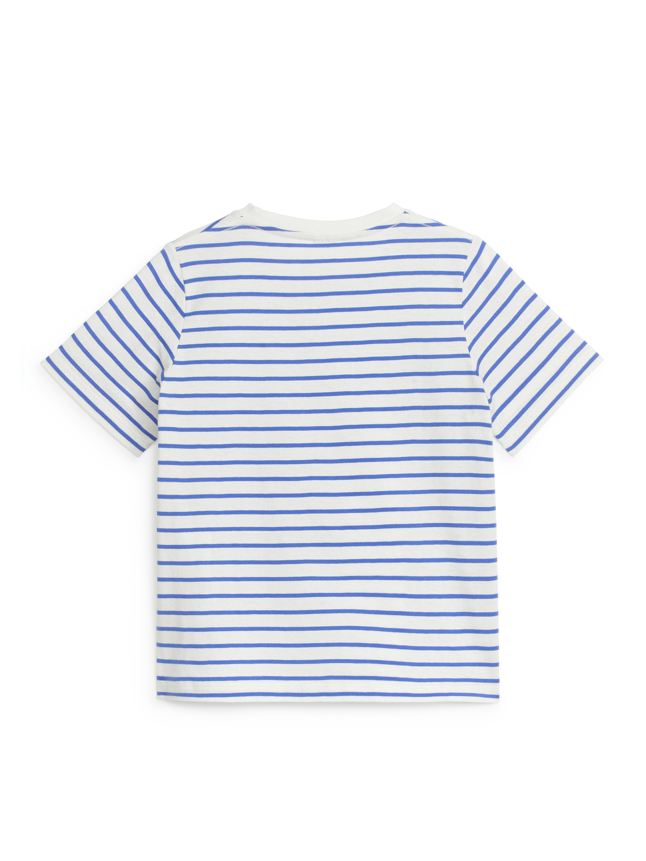Stripe T-Shirt - White/Blue - Loose fit - Children - StillMedia/DescriptiveStillLife - 3