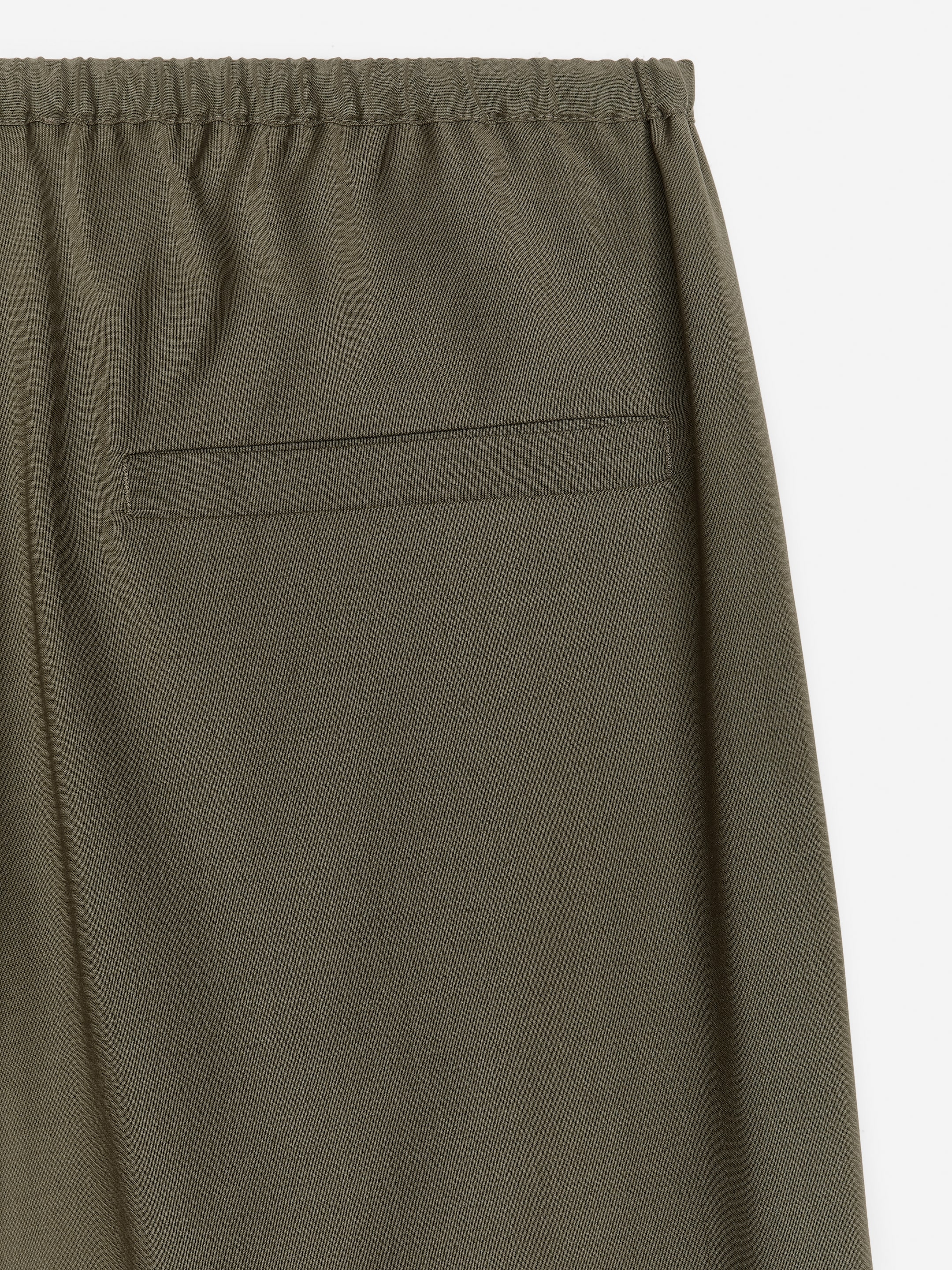 Se større billede: Wool Twill Cargo Trousers - Kakigrøn - DAME | H&M DK 3
