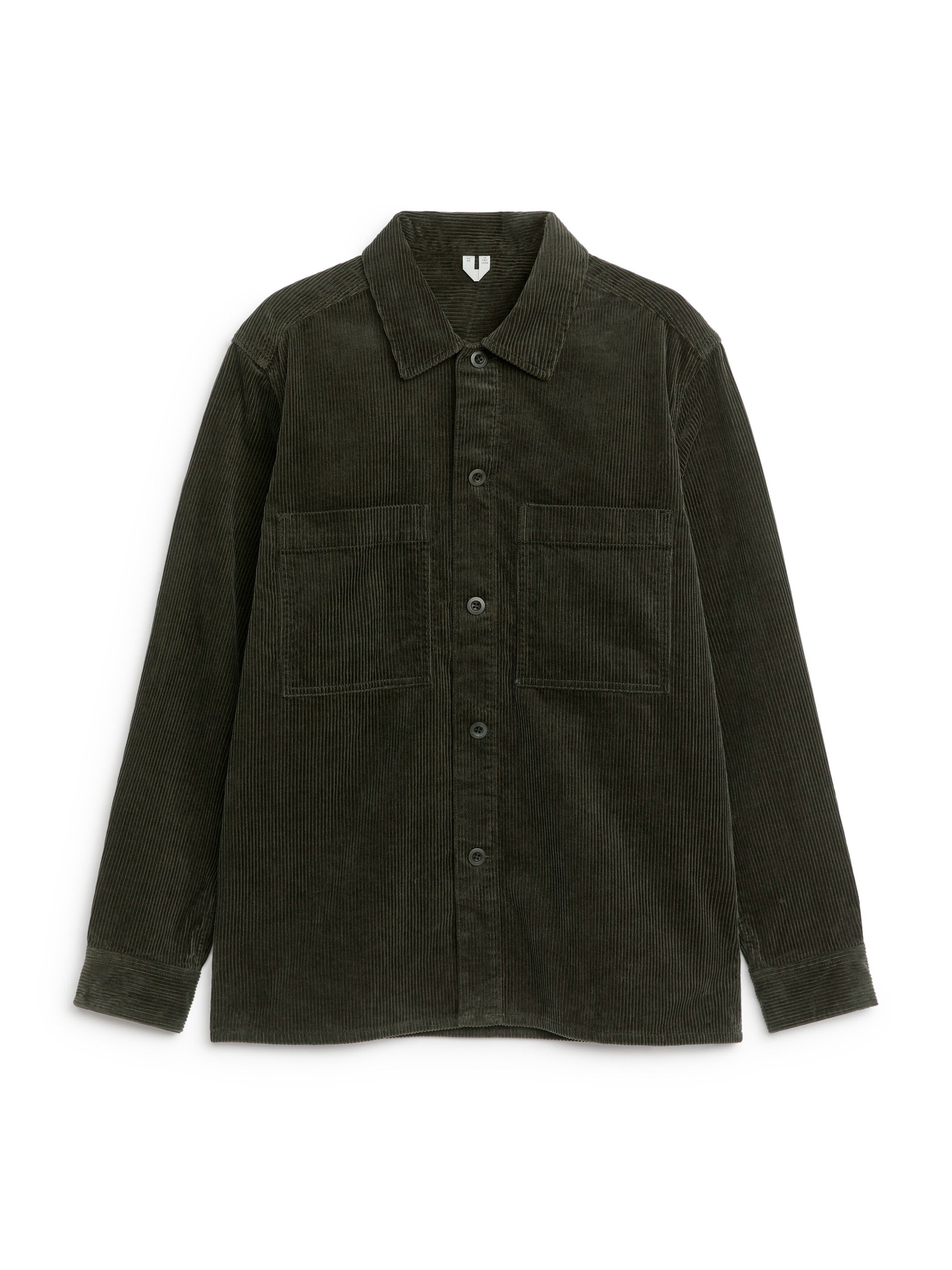 Visa större bild: Overshirt i manchester - Mörkgrön - HERR | H&M SE 1