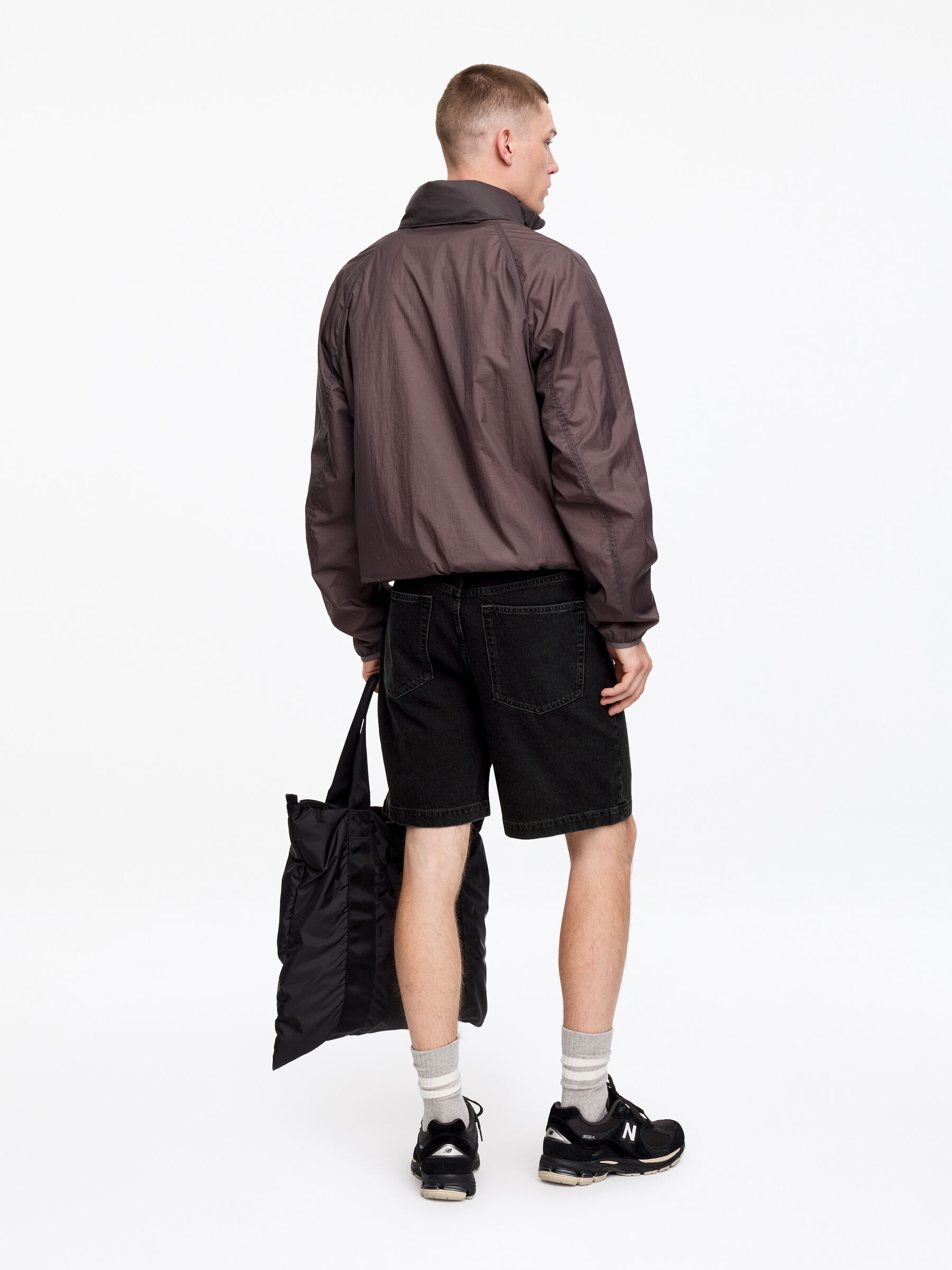 Pantalones cortos denim relaxed fit - Negro - Corte relajado - Men - StillMedia/Lookbook - 3