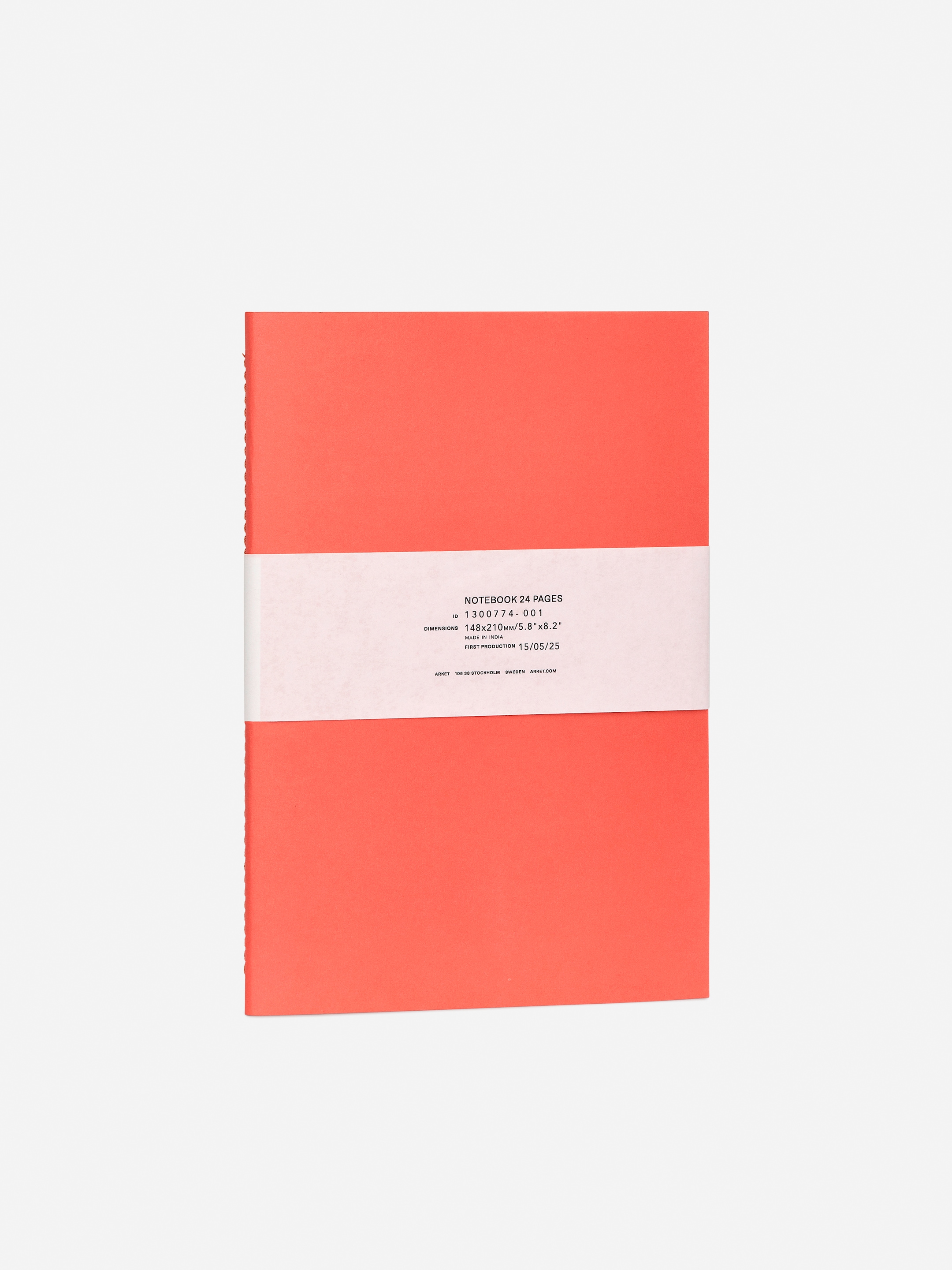 Agrandir l'image: Carnet A5 - Rouge - Home All | H&M FR 1