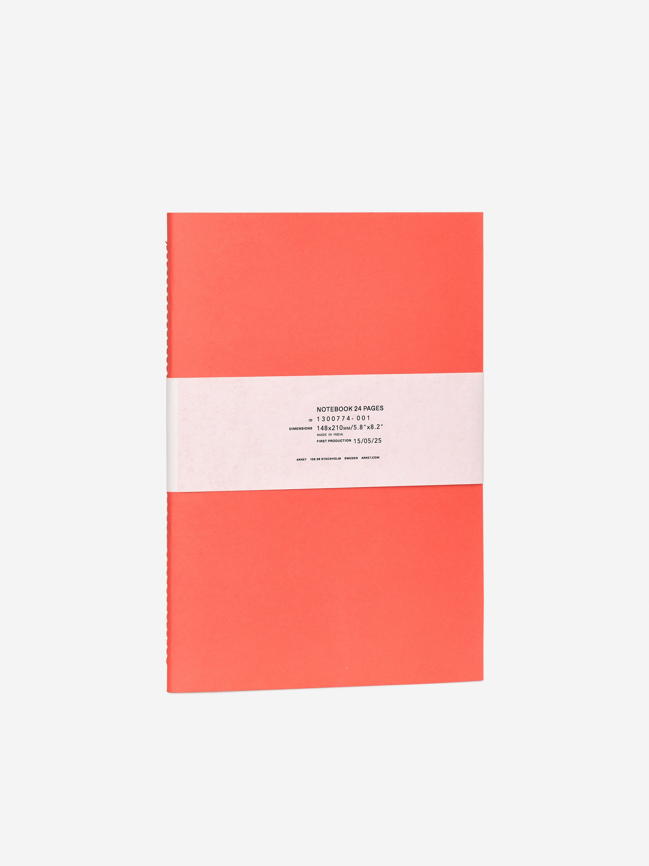 Notebook A5-#FC695D-16644