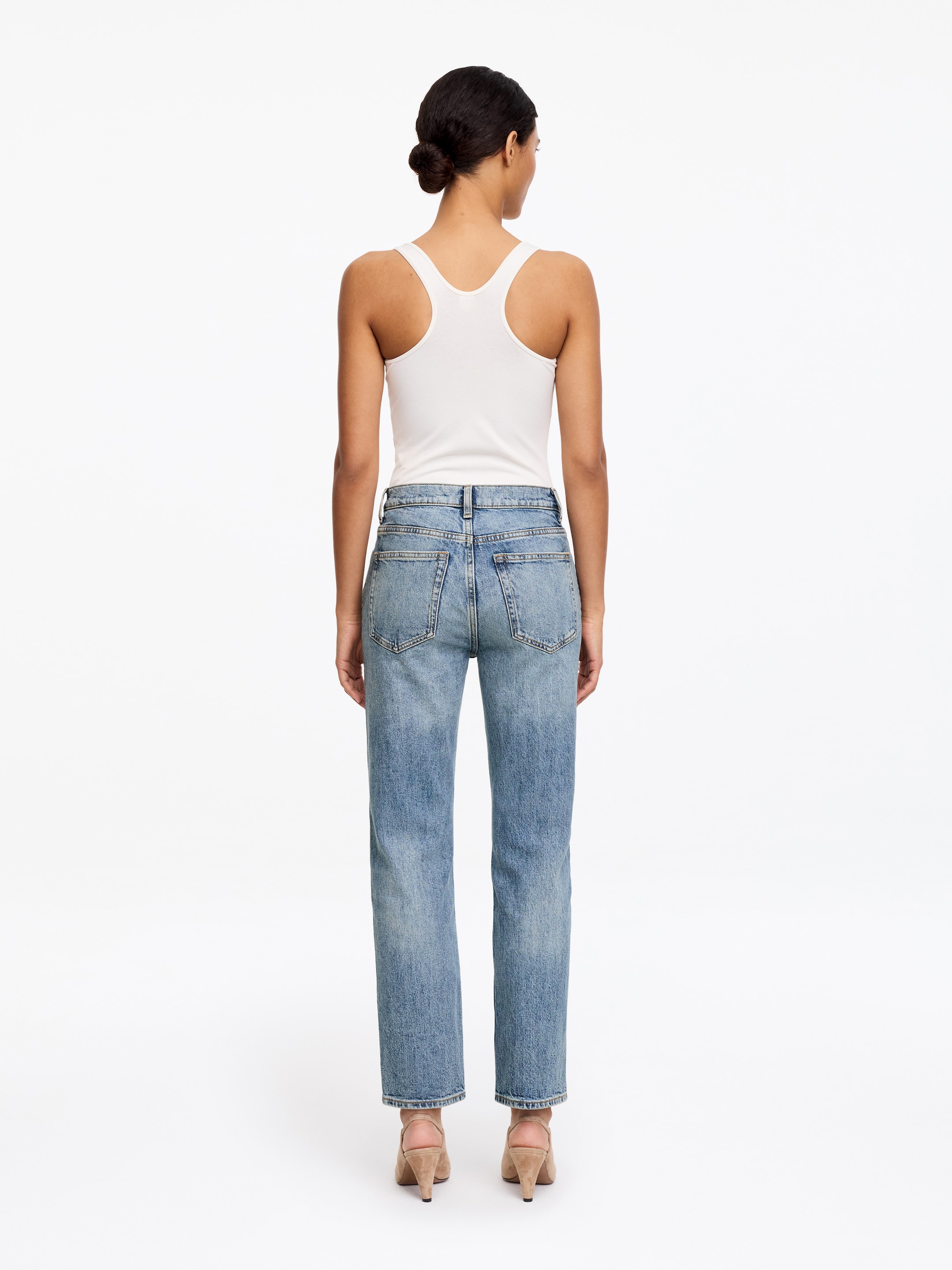 JADE CROPPED Slim Jeans - Light Blue - Slim fit - Women - StillMedia/Lookbook - 6