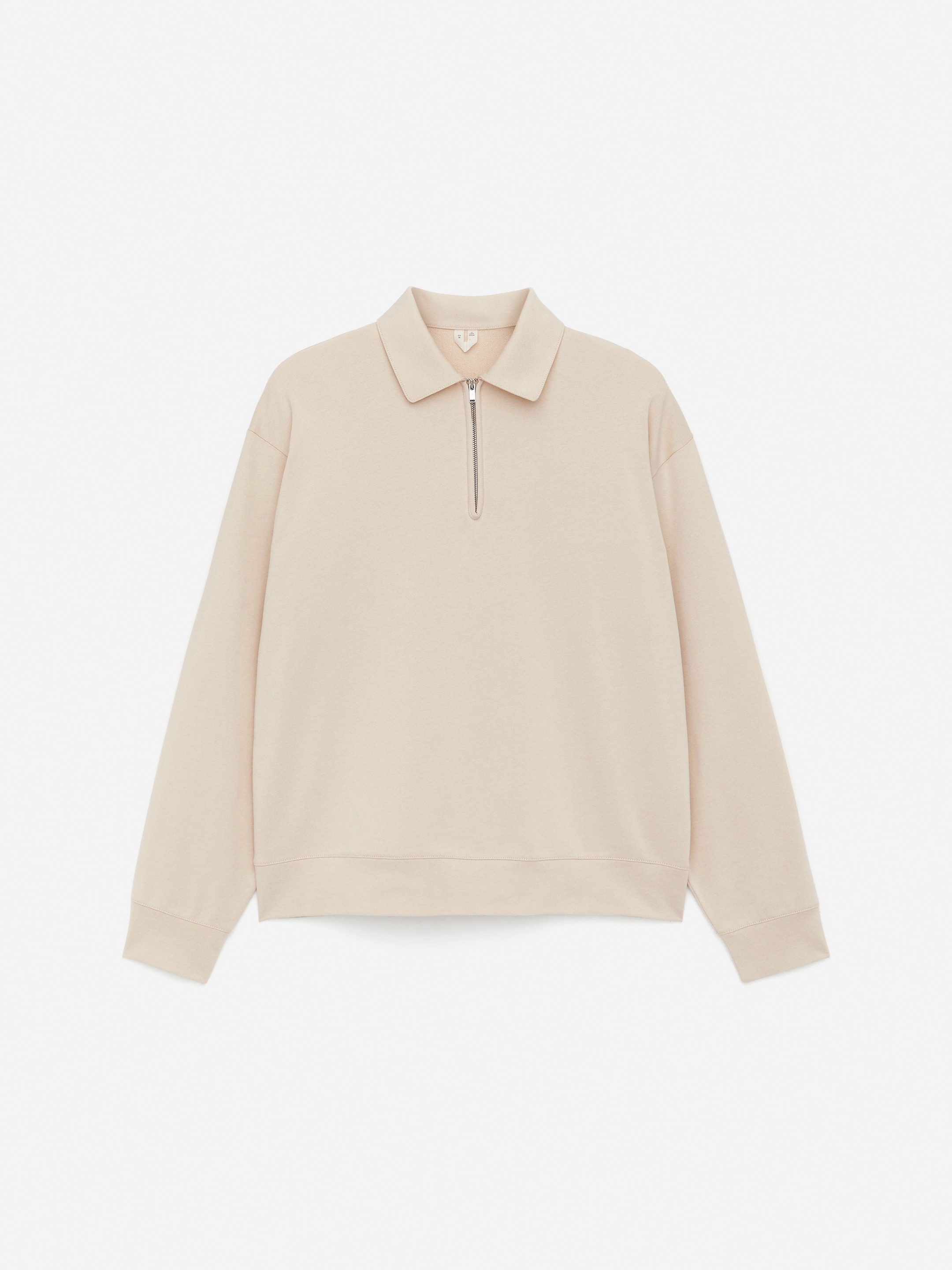 Poloshirt mit kurzem Reißverschluss - Beige - Regular Fit - Herren - StillMedia/DescriptiveStillLife - 1