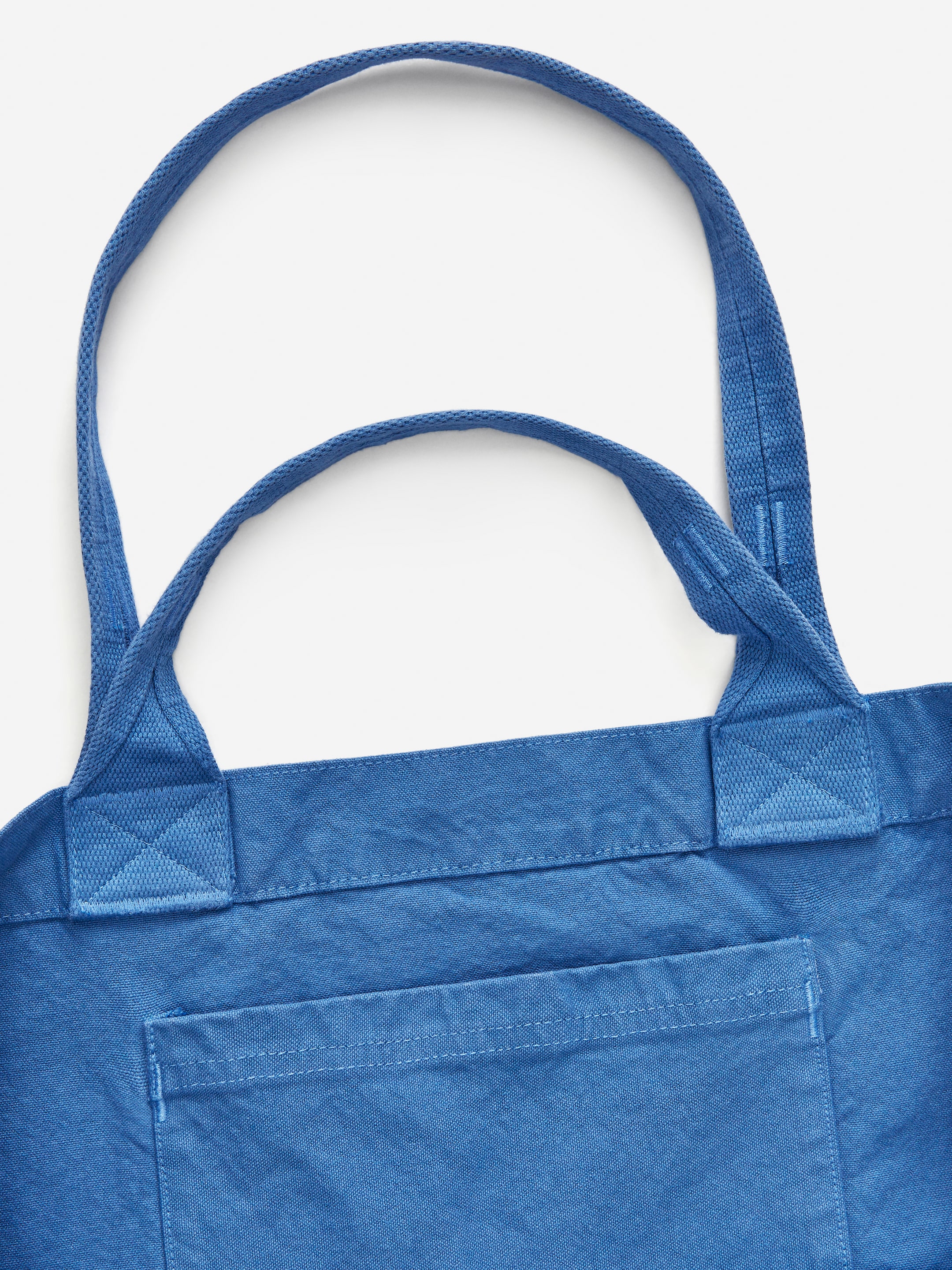Ver imagem maior: Mala tote de lona grande - Azul - HOMEM | H&M PT 4