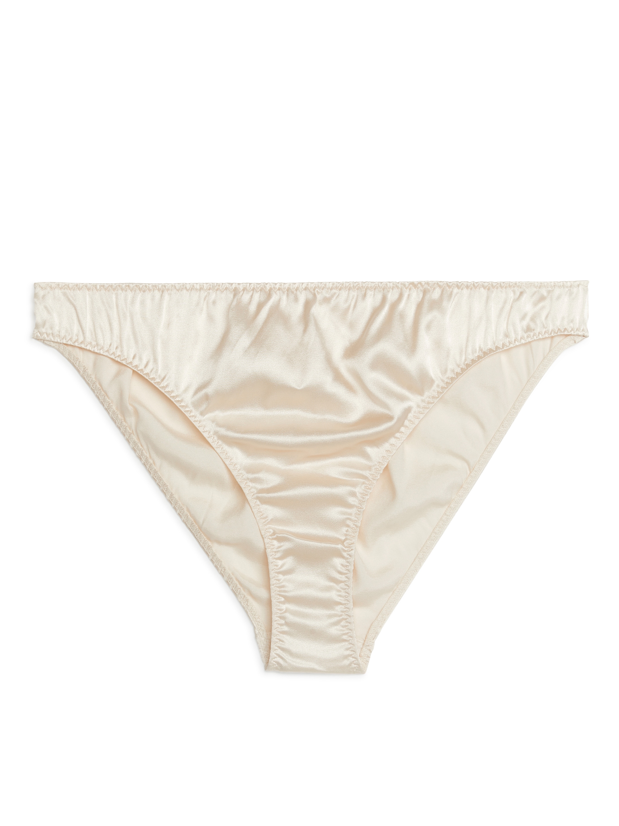Silk Briefs - Off-White - Women - StillMedia/DescriptiveStillLife - 1